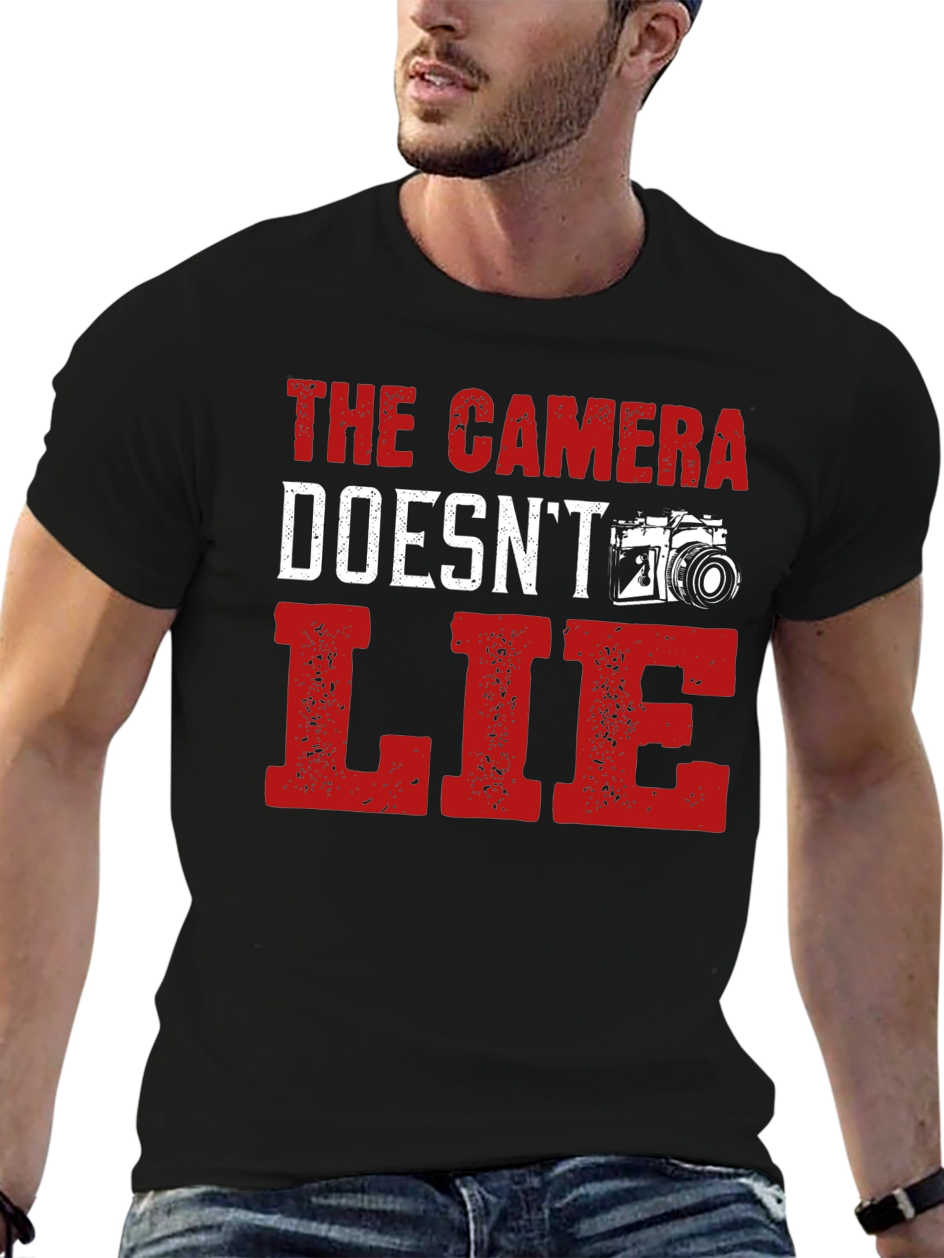 The Camera Doesnt Lie Graphic T-Shirt