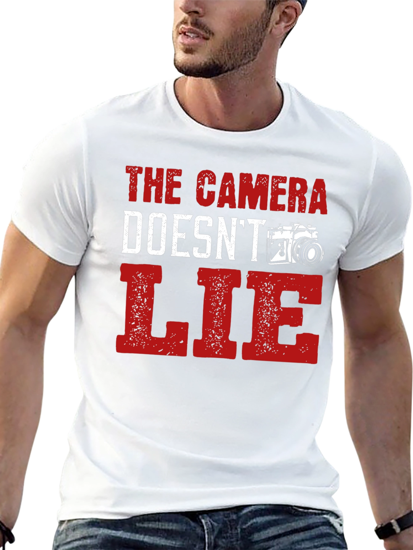 The Camera Doesnt Lie Graphic T-Shirt