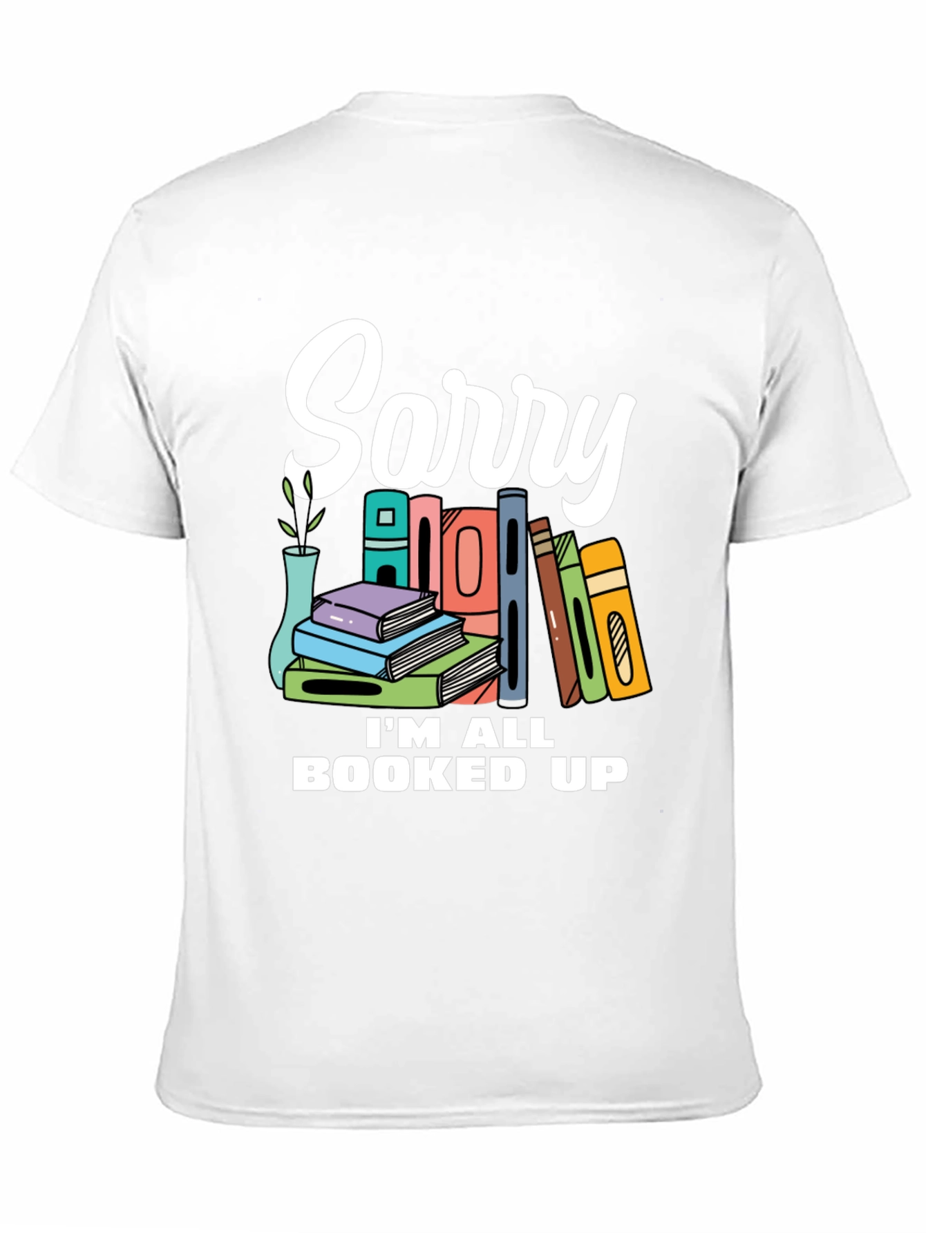 Booked Up T-Shirt - For Book Lovers!