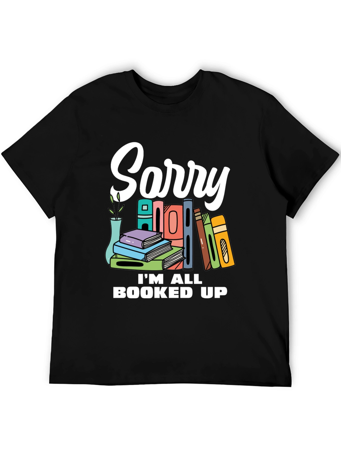 Booked Up T-Shirt - For Book Lovers!