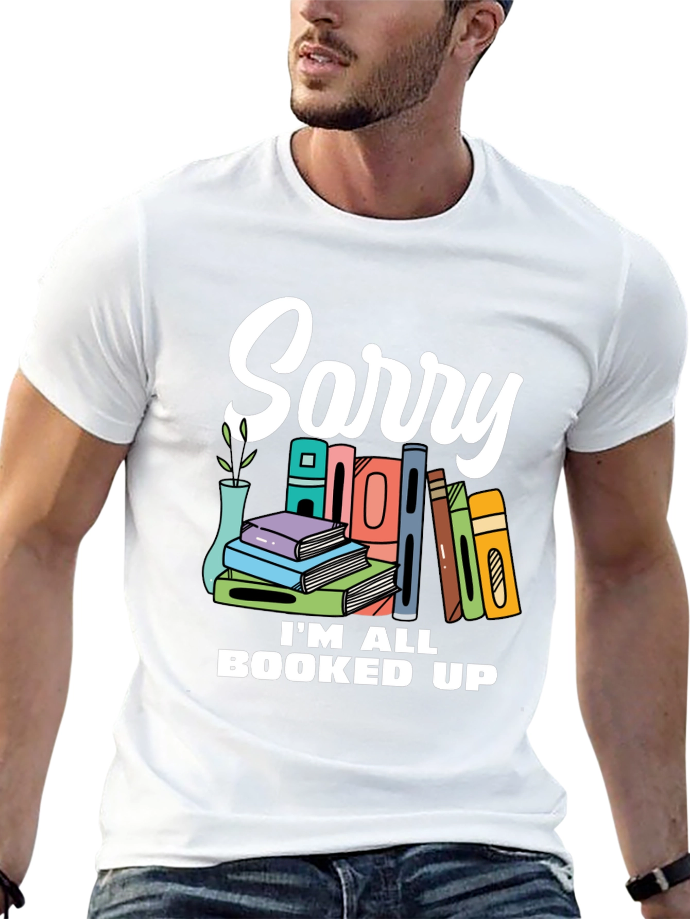 Booked Up T-Shirt - For Book Lovers!