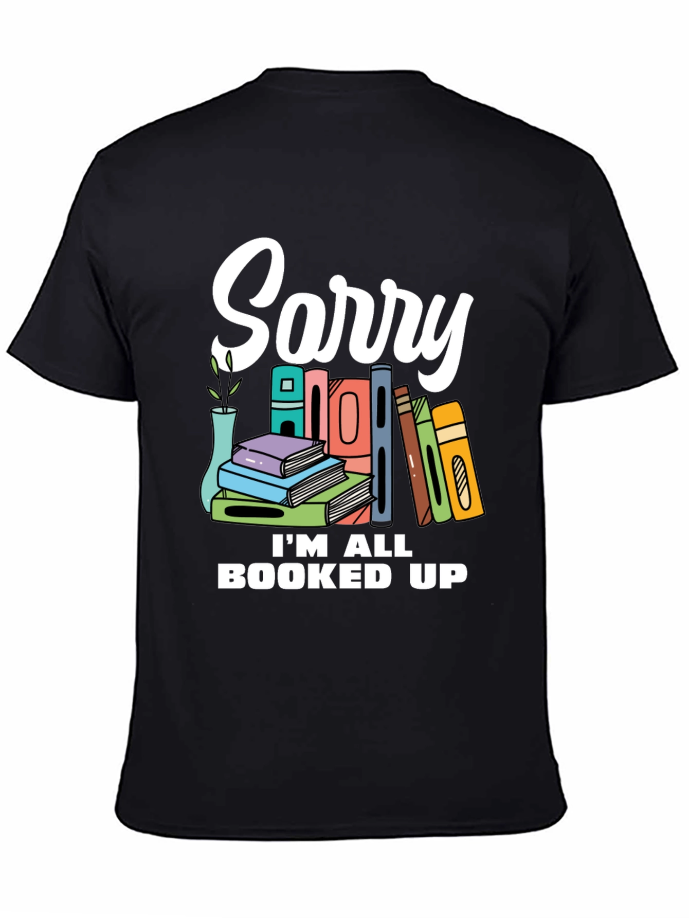 Booked Up T-Shirt - For Book Lovers!