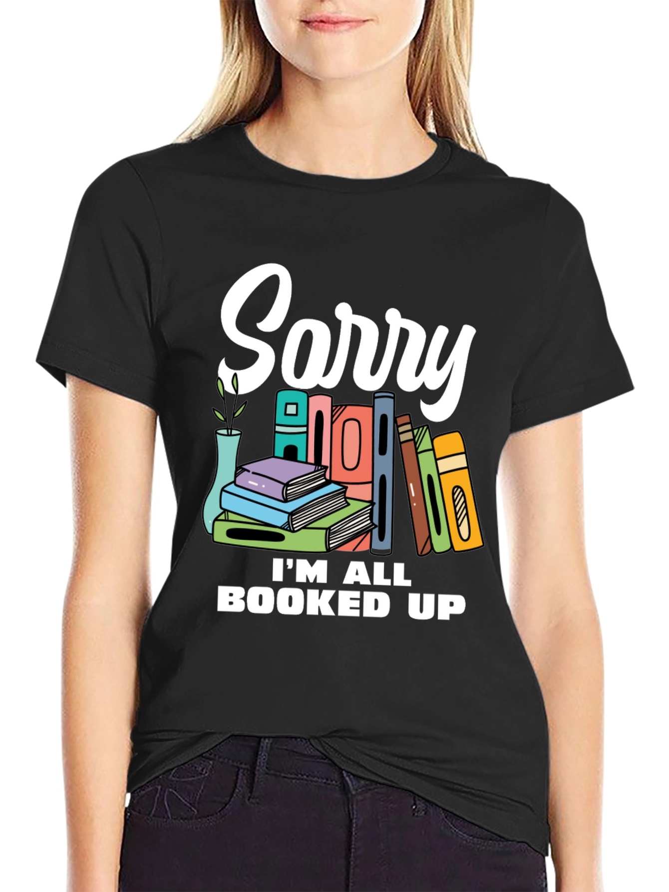 Booked Up T-Shirt - For Book Lovers!