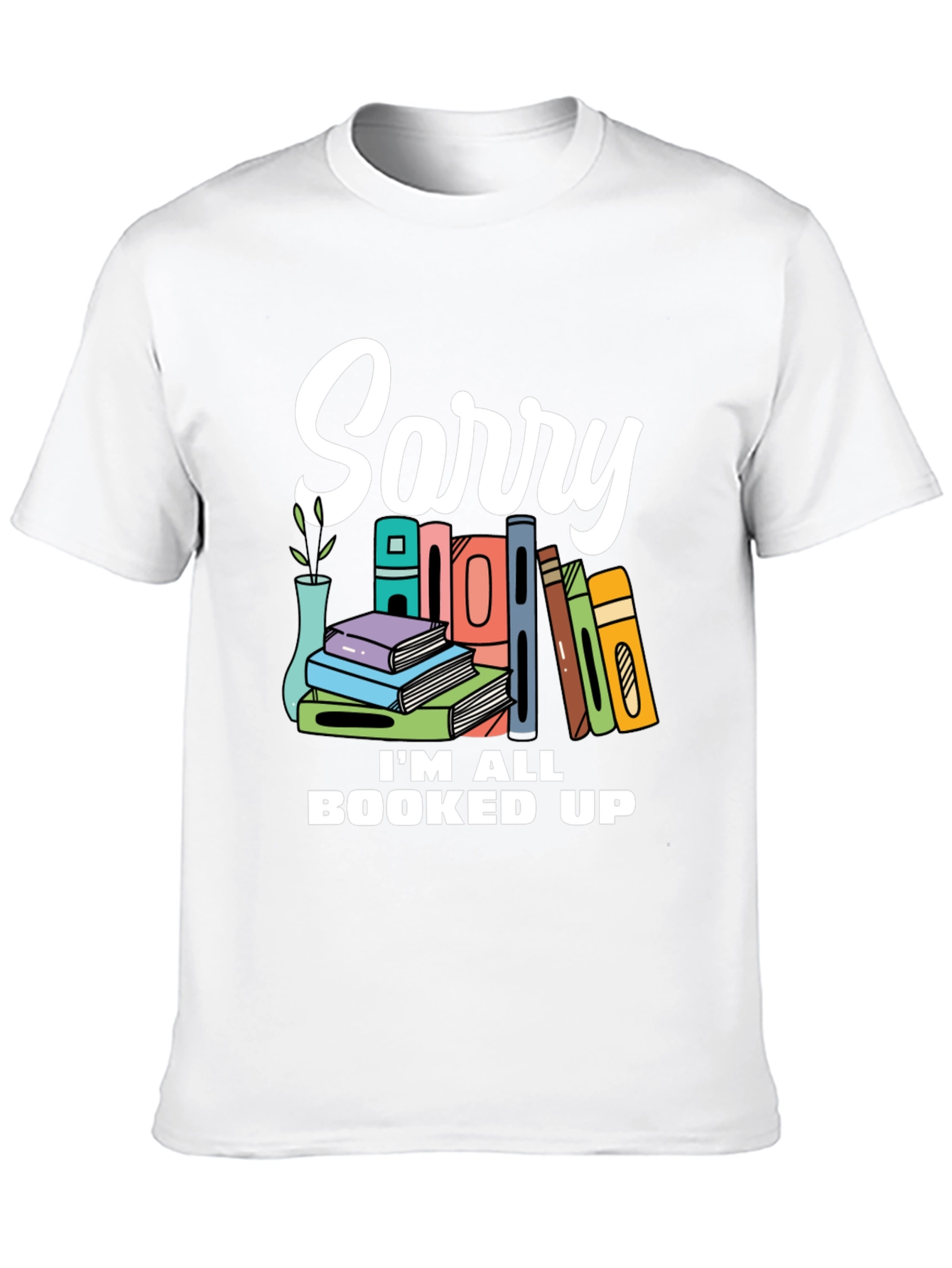 Booked Up T-Shirt - For Book Lovers!