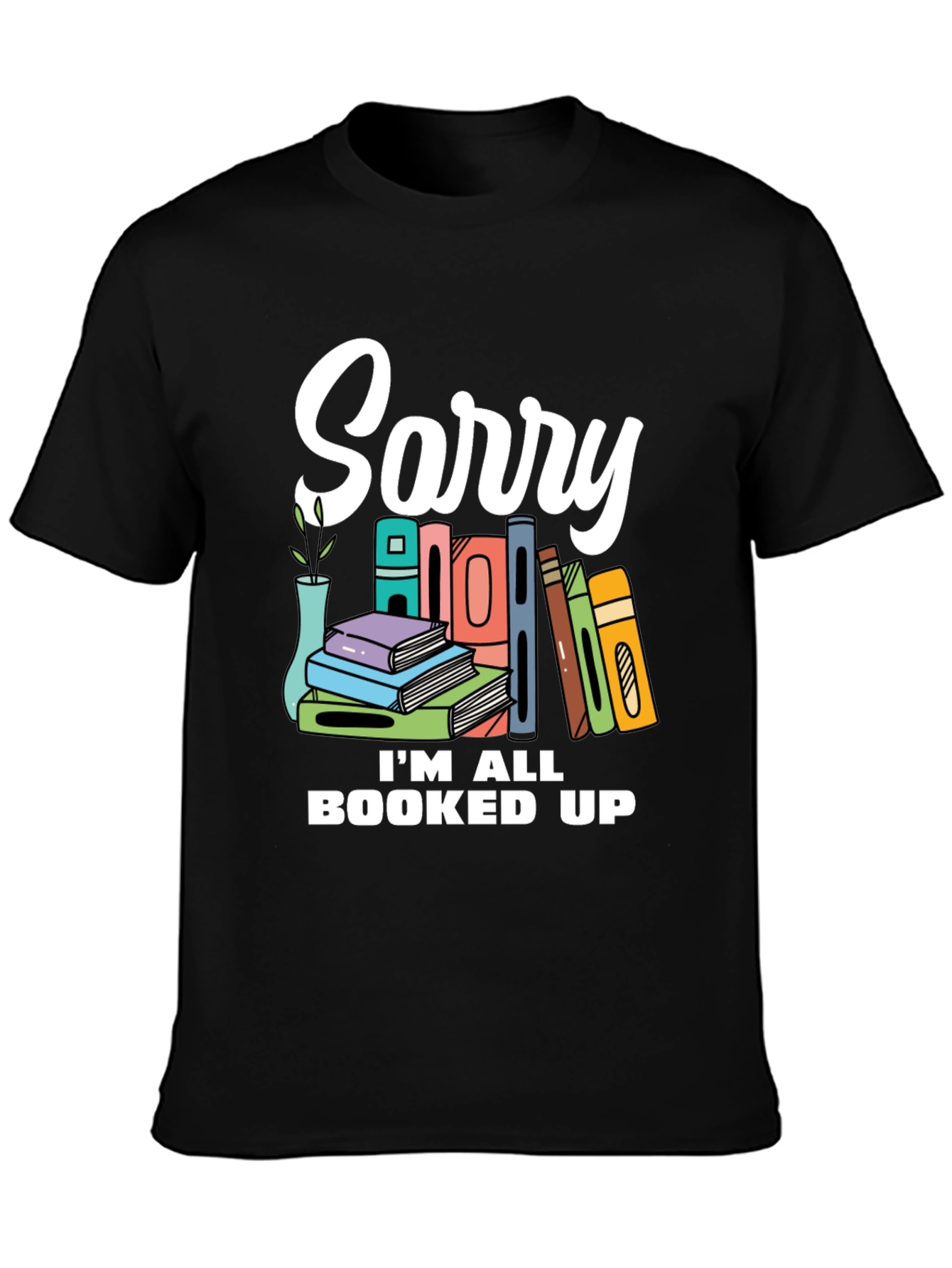 Booked Up T-Shirt - For Book Lovers!