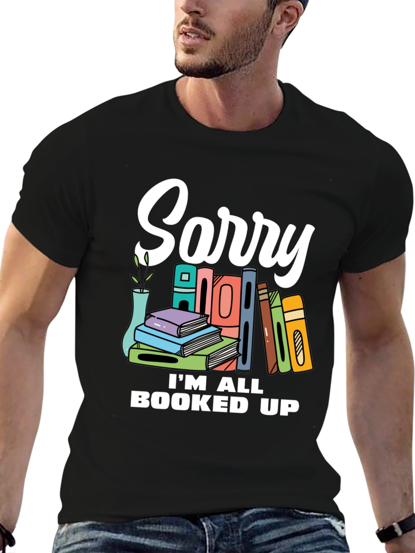 Booked Up T-Shirt - For Book Lovers!