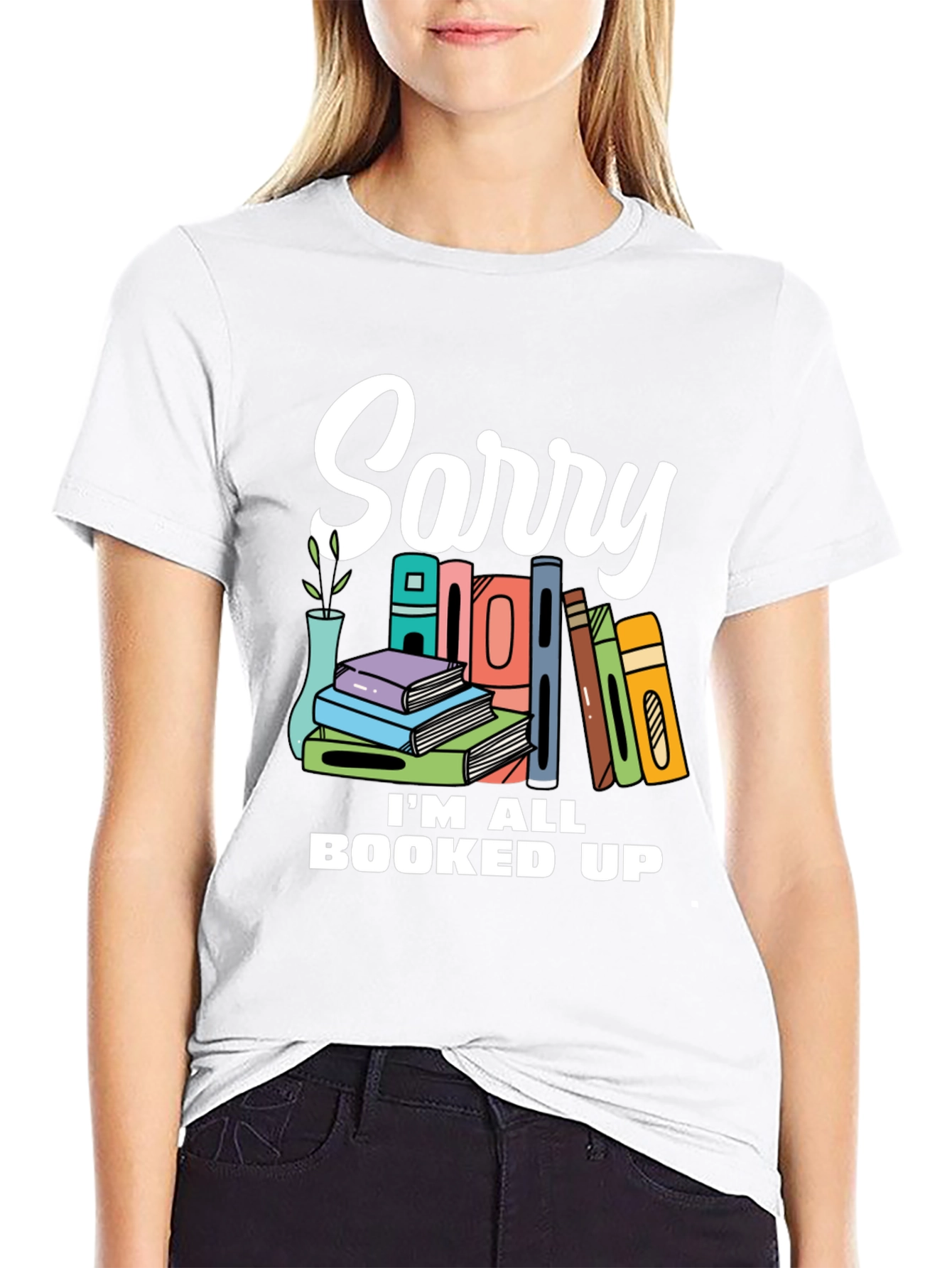 Booked Up T-Shirt - For Book Lovers!