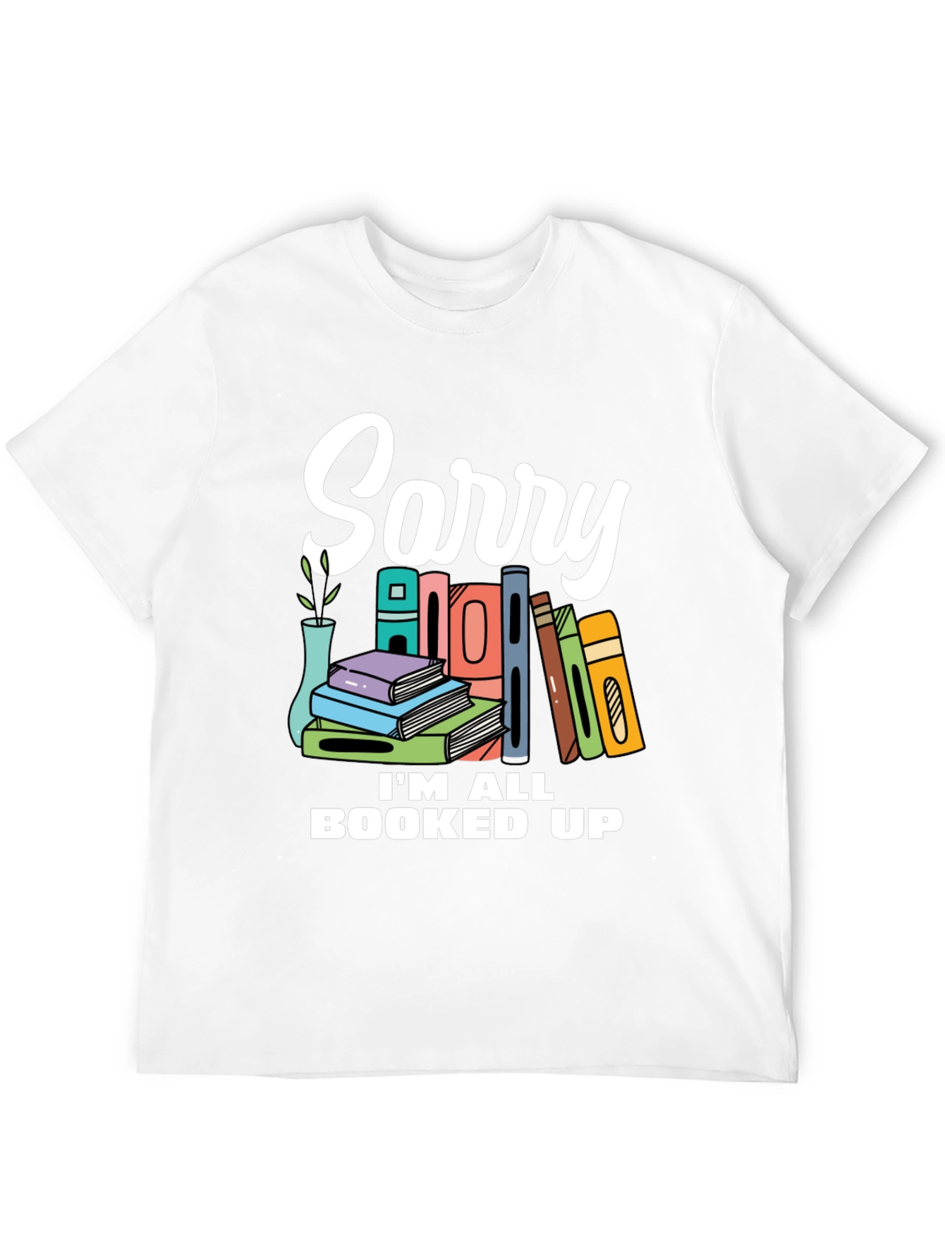 Booked Up T-Shirt - For Book Lovers!