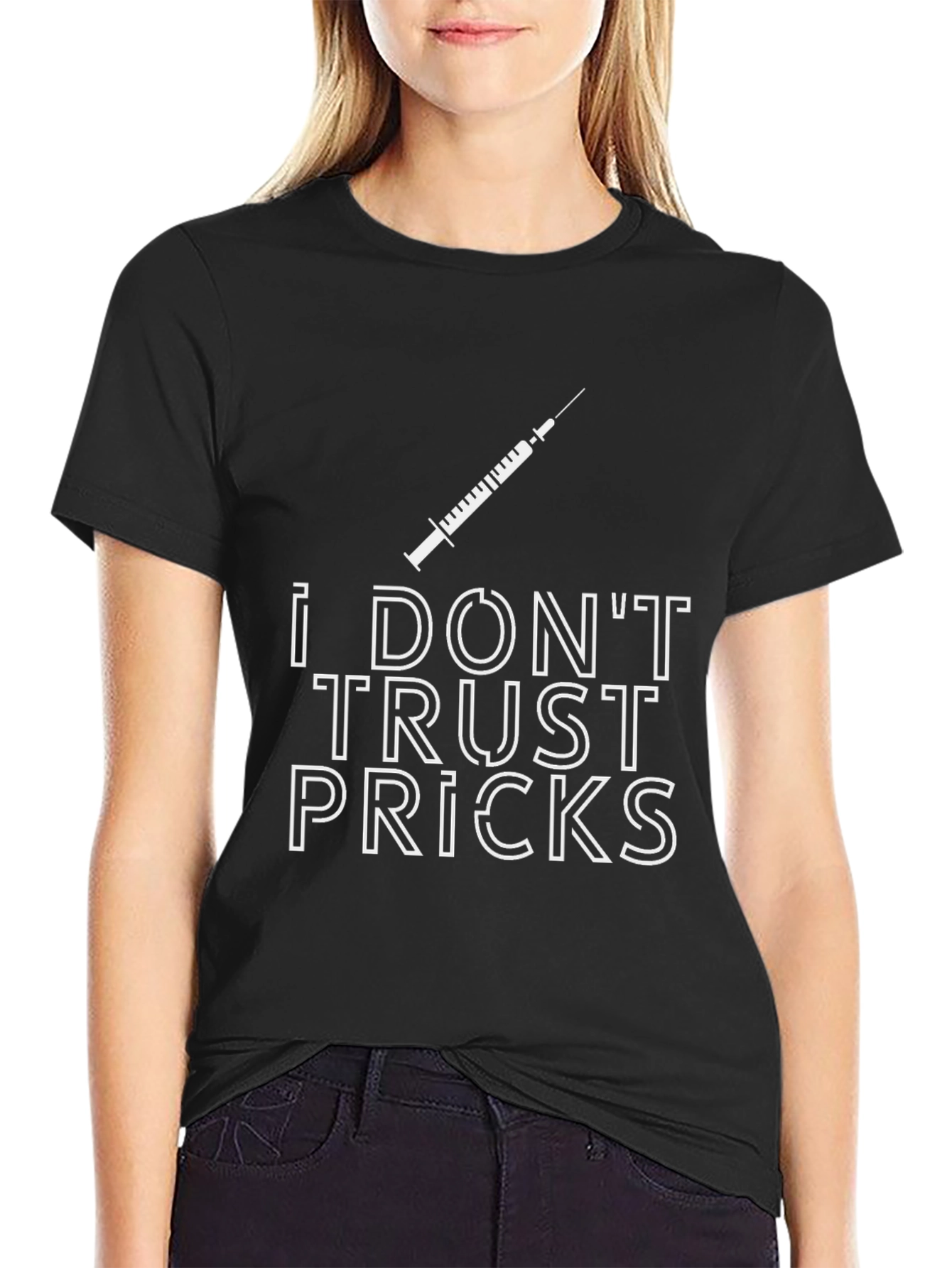 I Dont Trust Pricks Graphic Tee