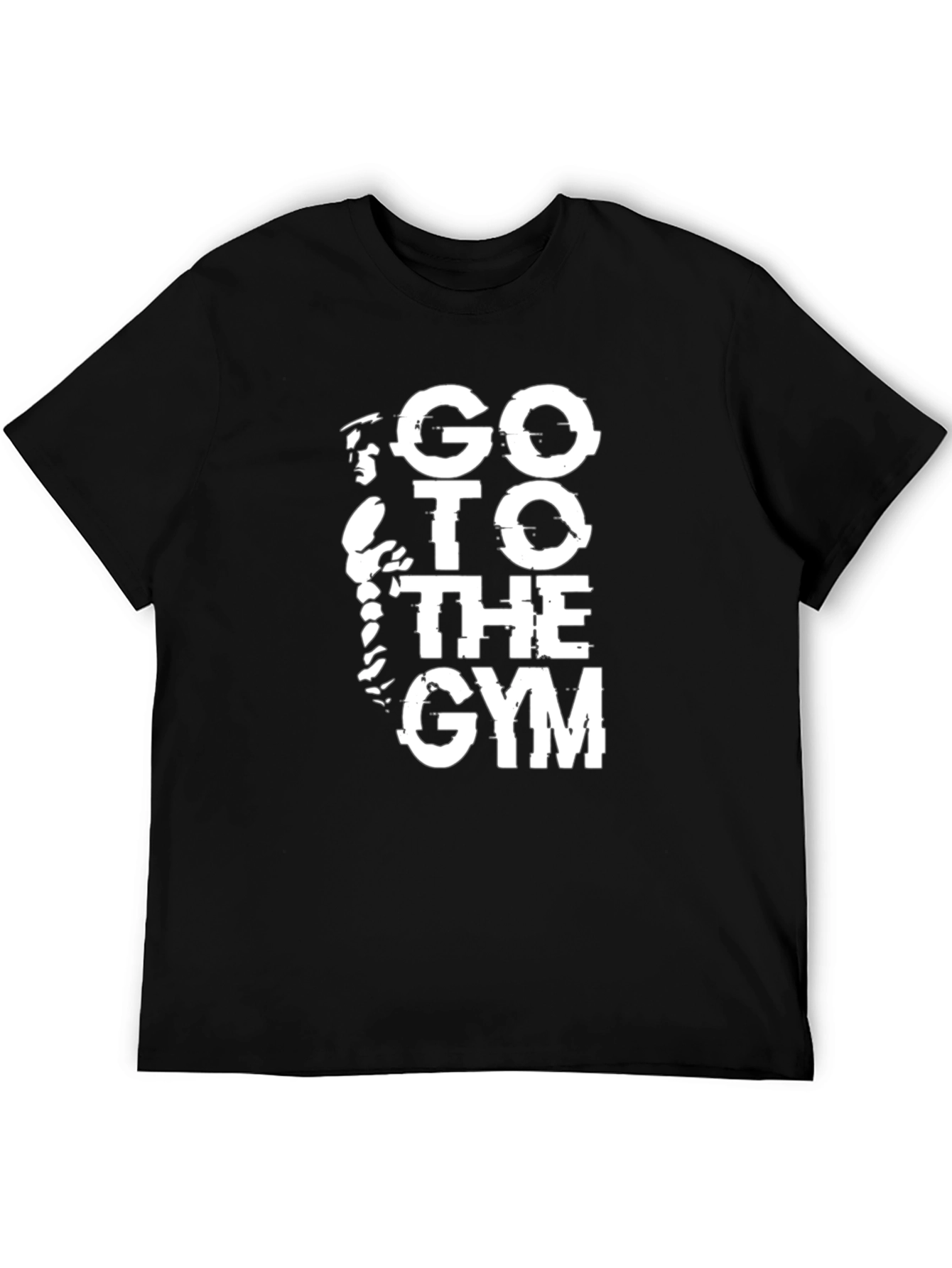 Go To The Gym Black T-Shirt