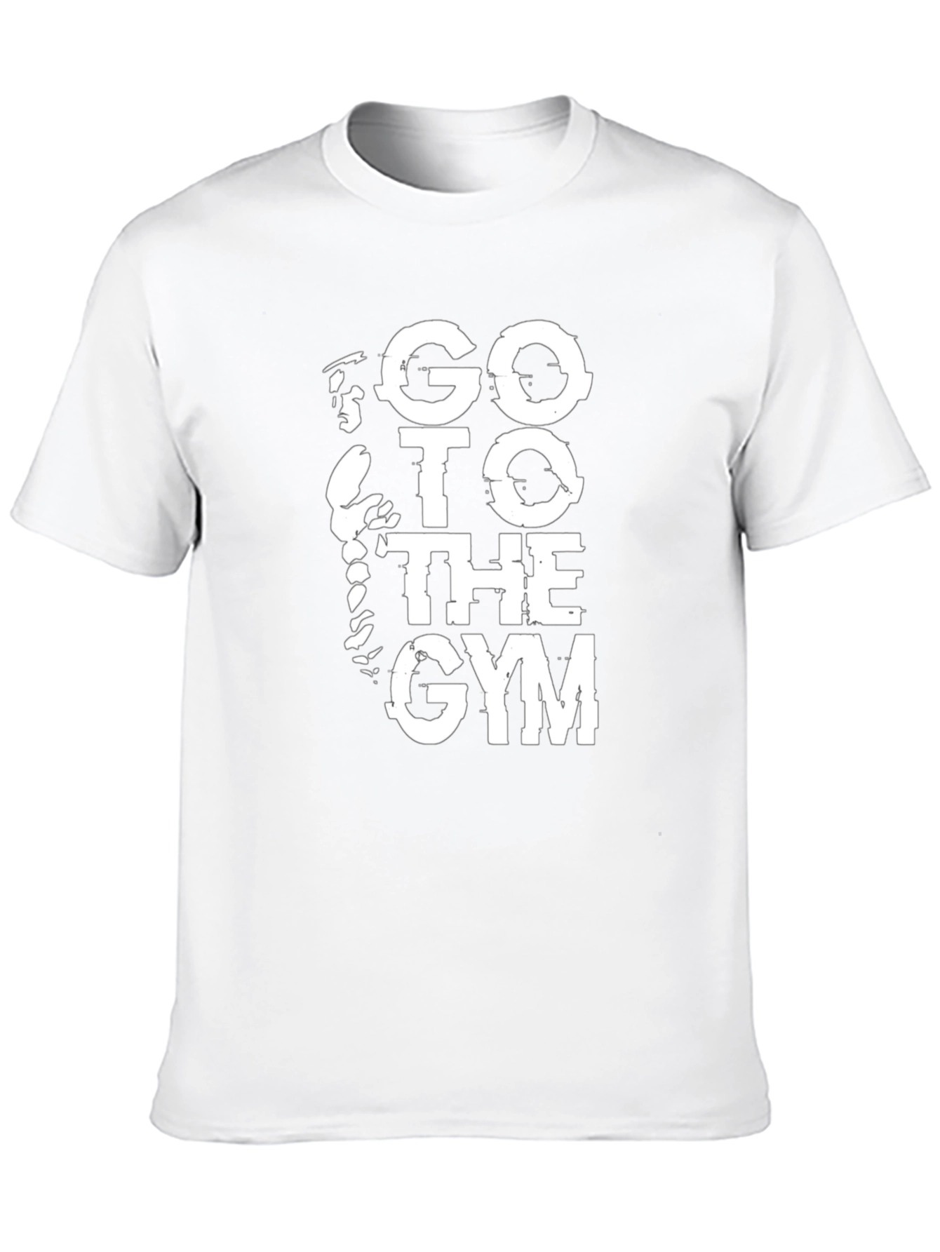 Go To The Gym Black T-Shirt