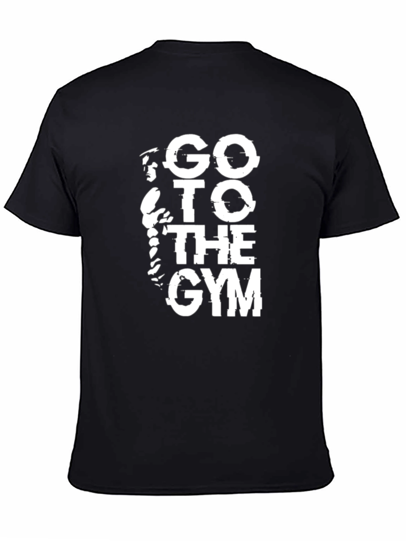 Go To The Gym Black T-Shirt