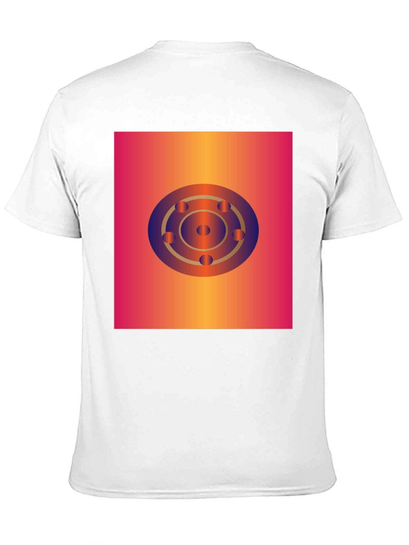 Geometric Circle Graphic Tee - Abstract Design
