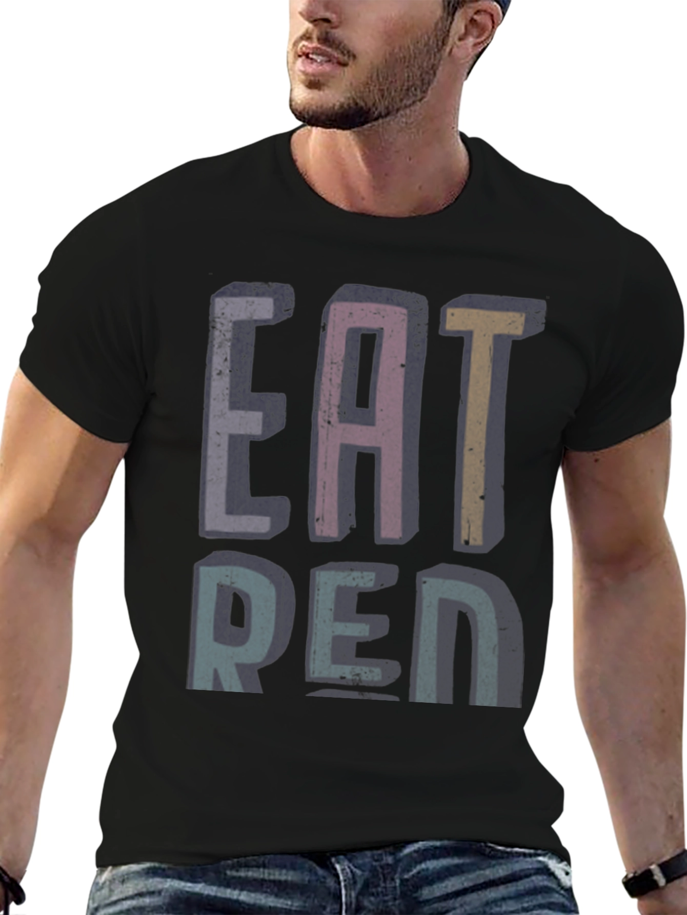 Eat Ren Fun Graphic T-Shirt
