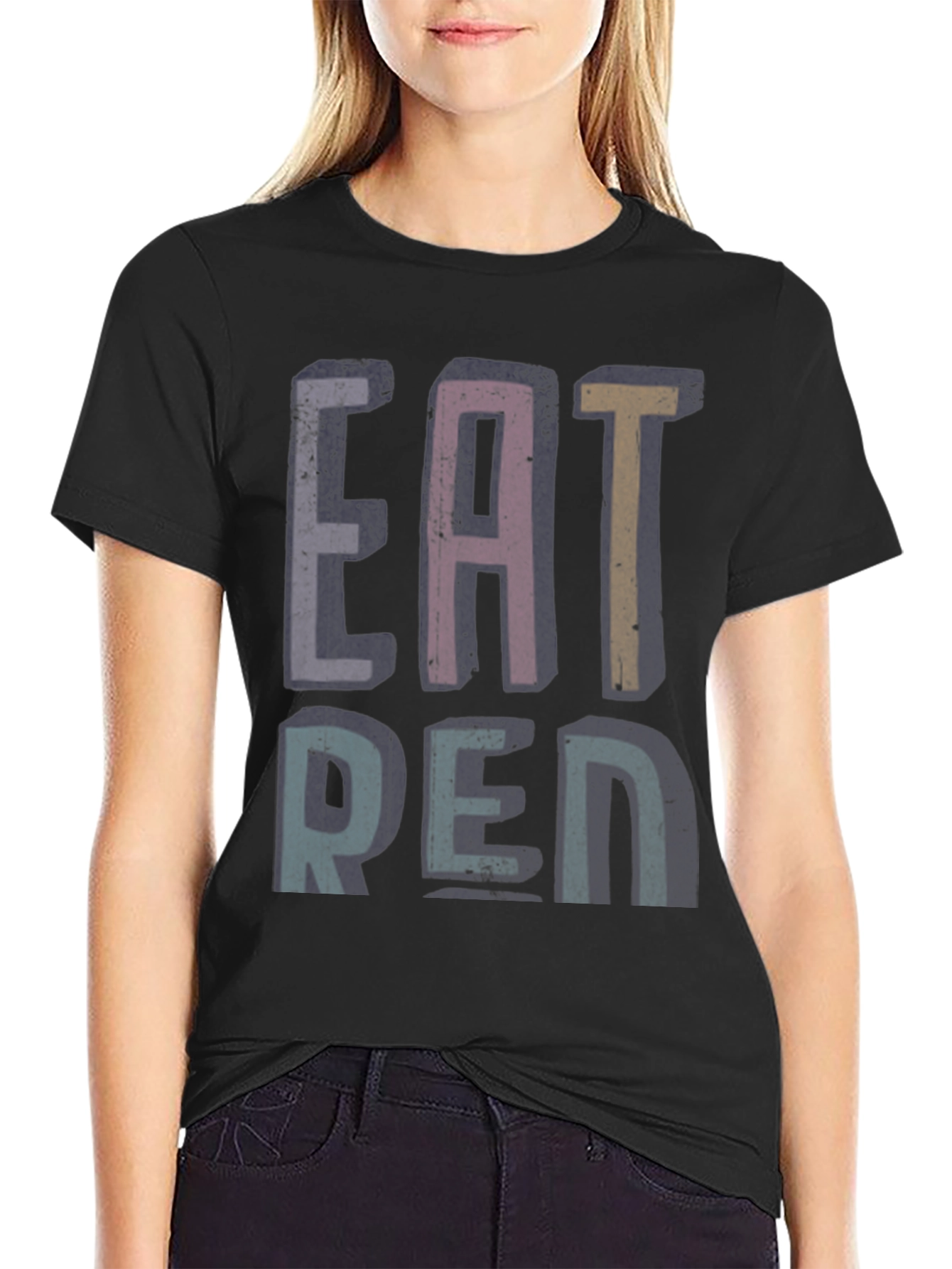 Eat Ren Fun Graphic T-Shirt