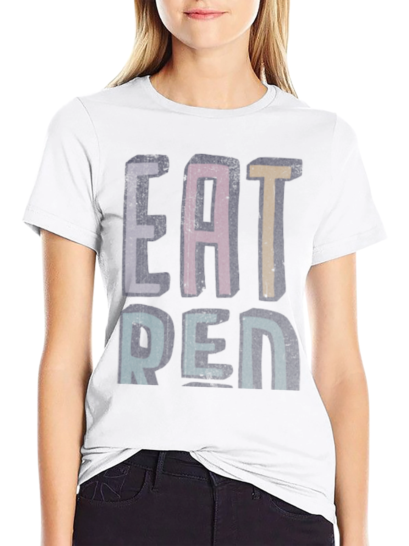 Eat Ren Fun Graphic T-Shirt