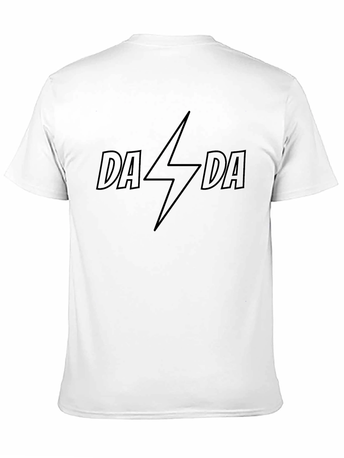 Da Da Lightning Bolt Graphic Tee - Black