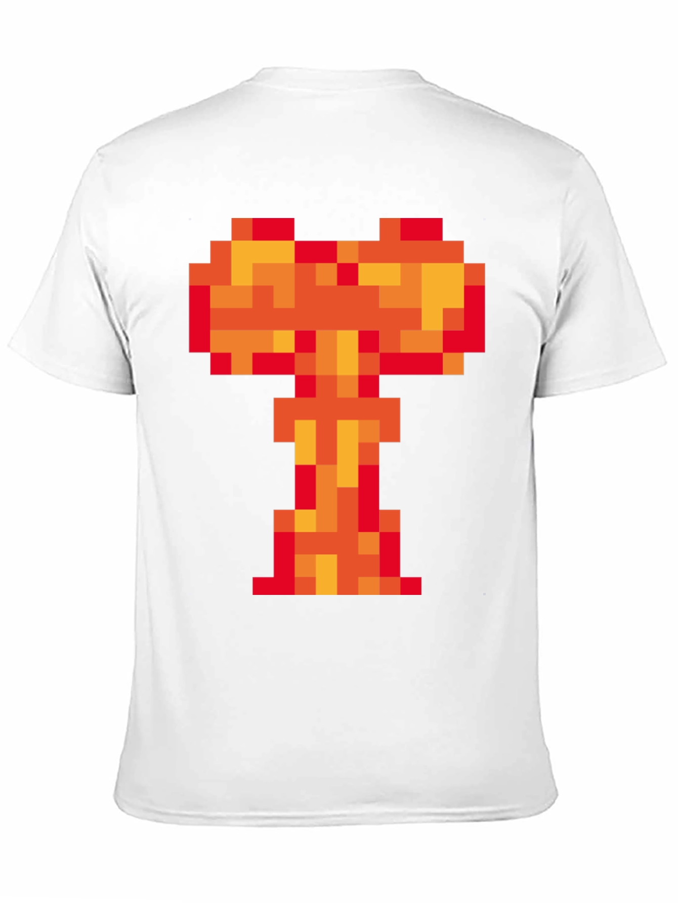 Pixel Fire T-Shirt - Retro Gaming Style