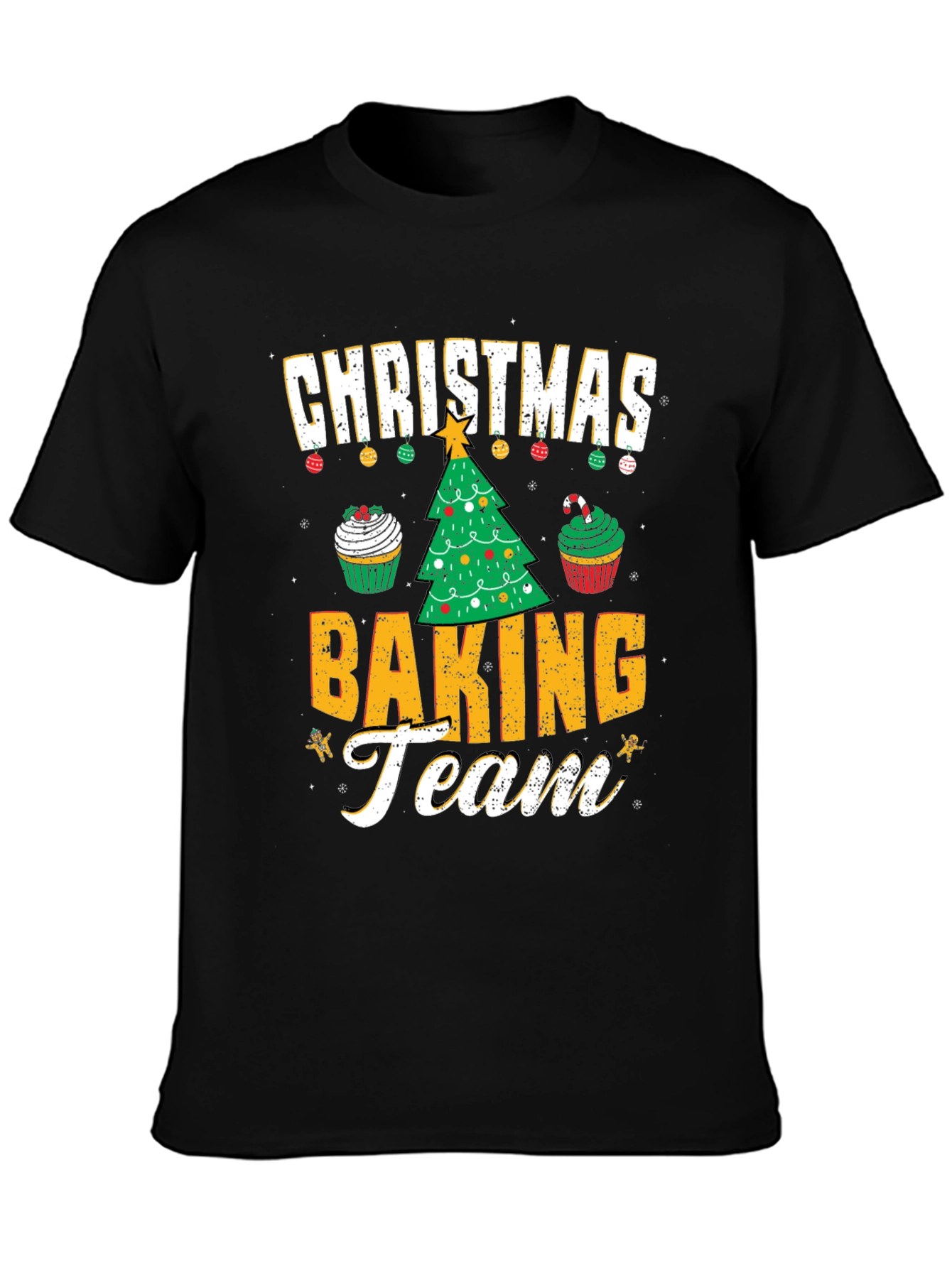 Christmas Baking Team T-Shirt - Festive Holiday Apparel