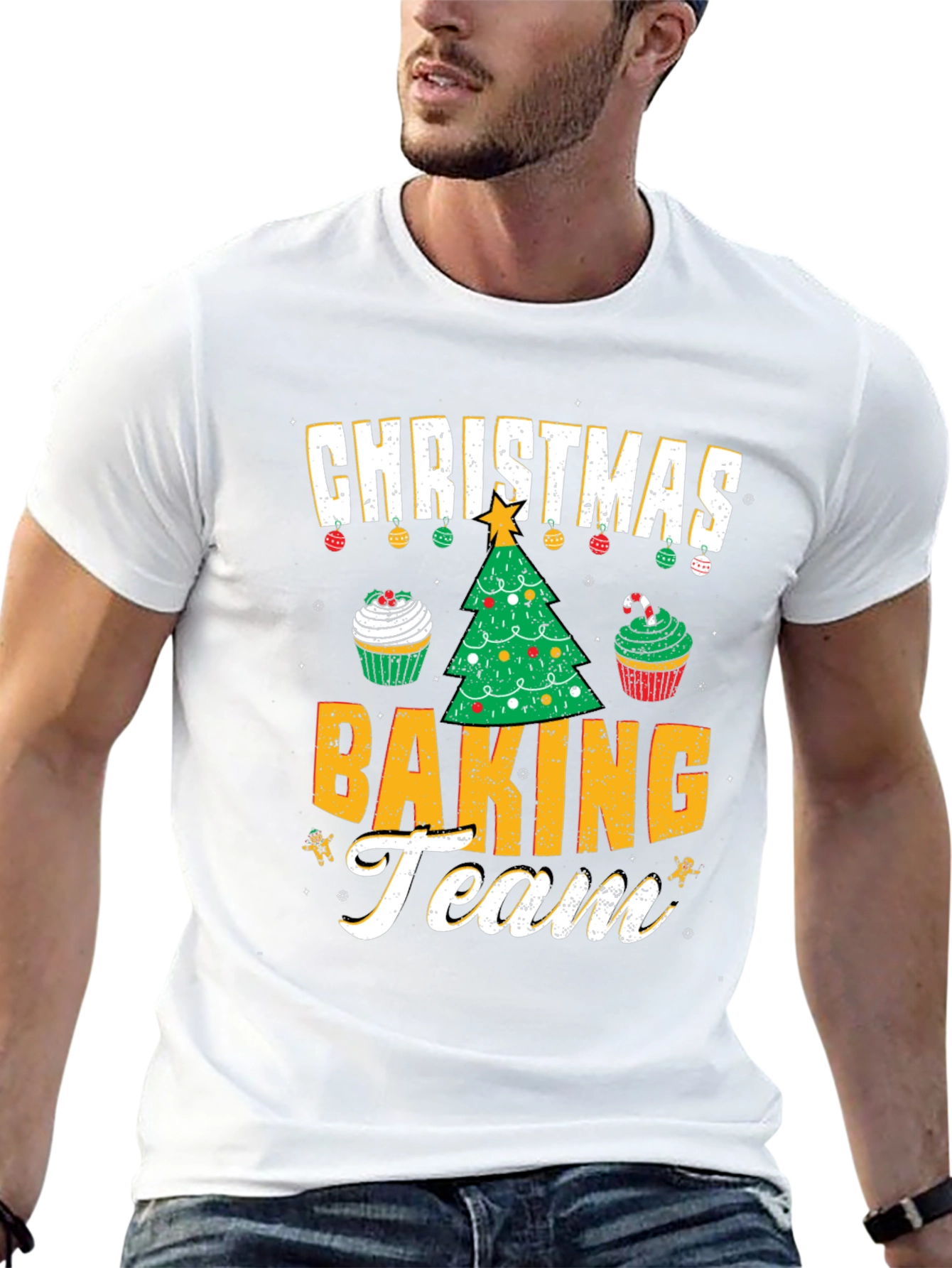 Christmas Baking Team T-Shirt - Festive Holiday Apparel
