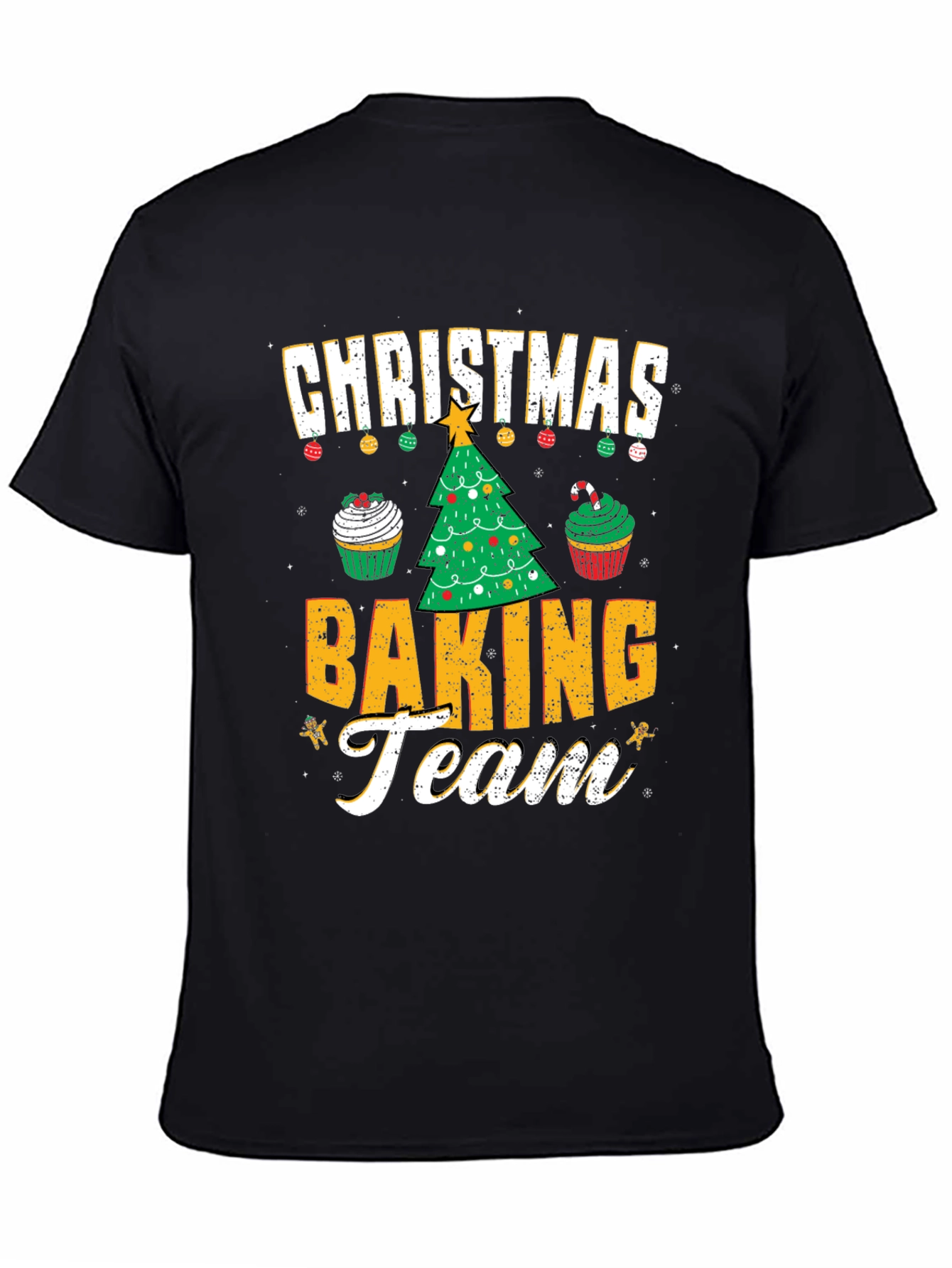 Christmas Baking Team T-Shirt - Festive Holiday Apparel