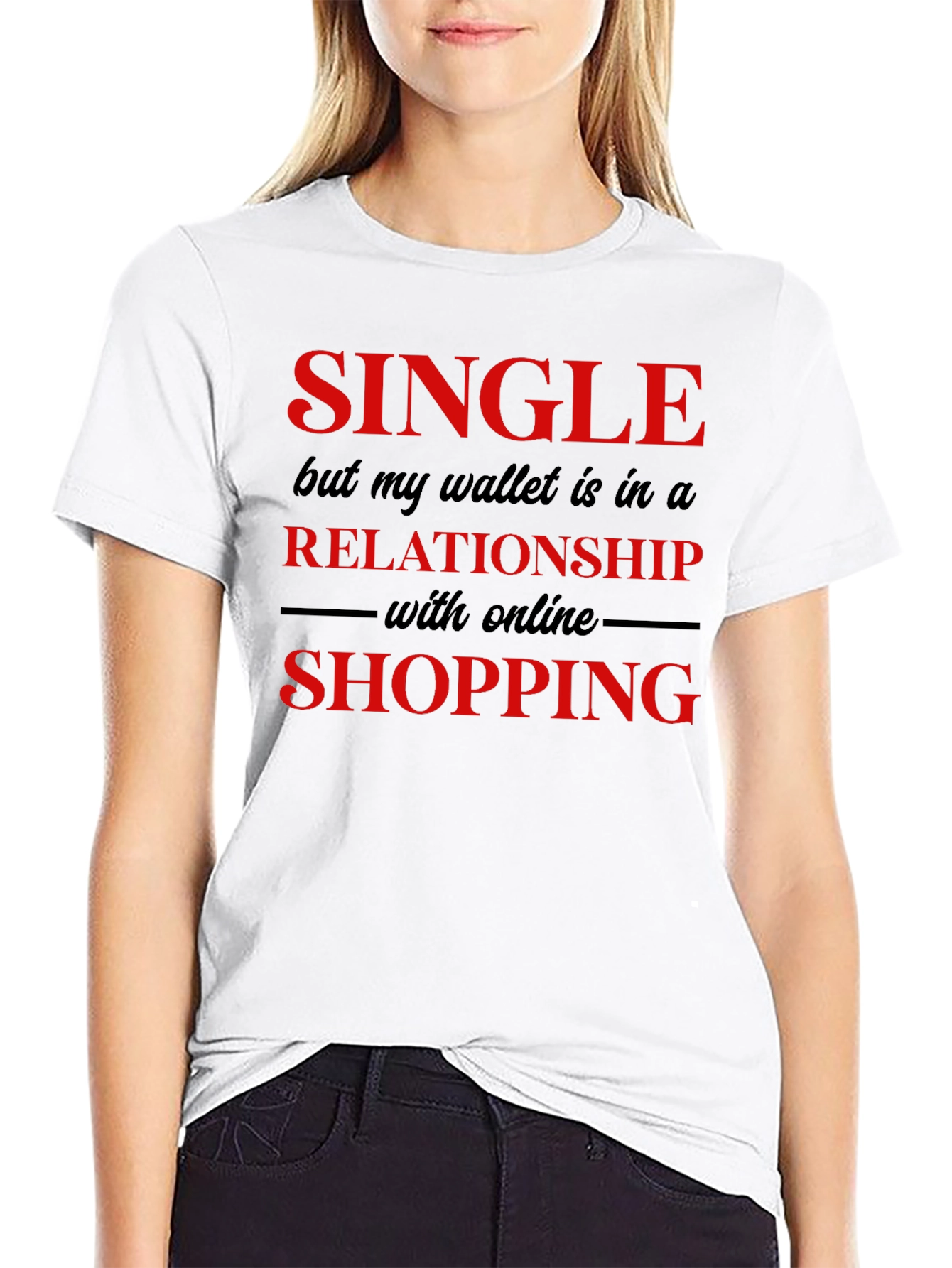 Single Online Shopping T-Shirt