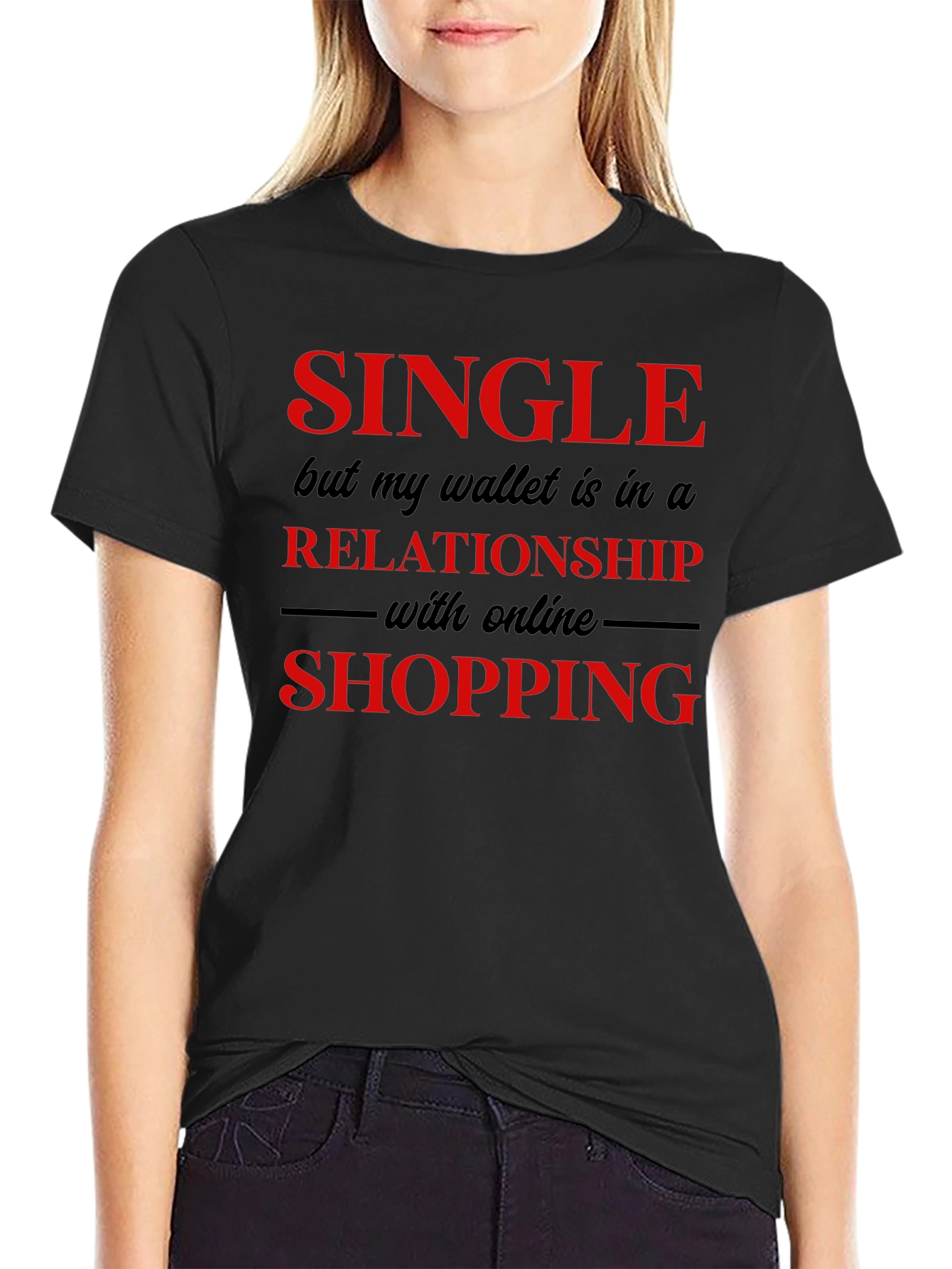 Single Online Shopping T-Shirt