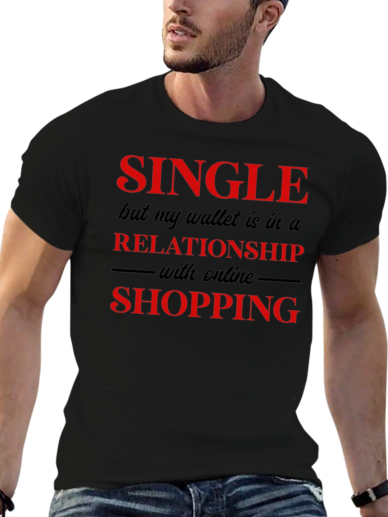 Single Online Shopping T-Shirt