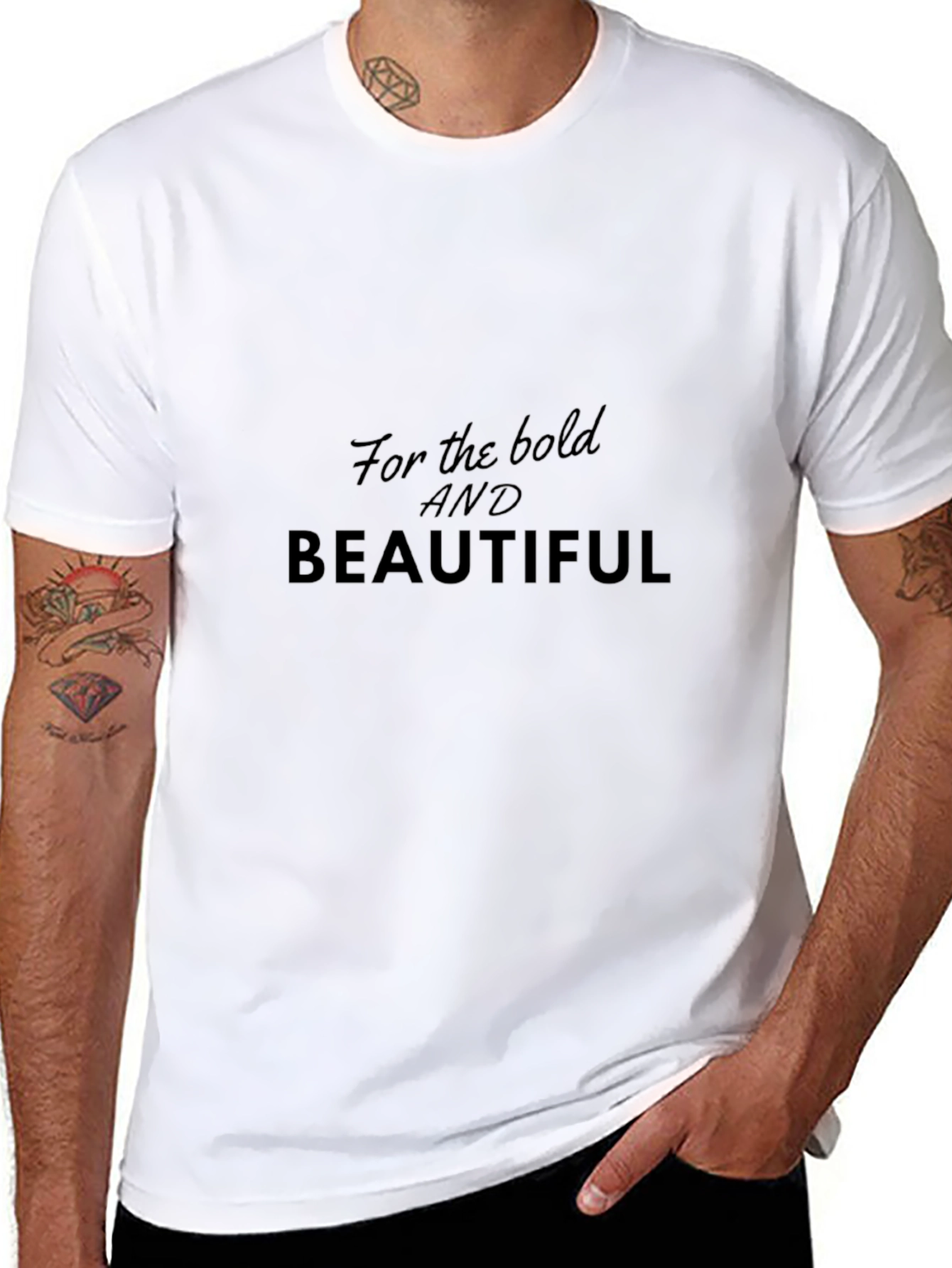 Bold & Beautiful Black T-Shirt