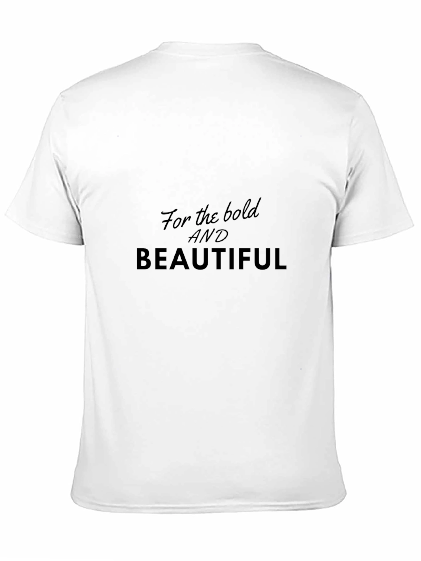 Bold & Beautiful Black T-Shirt