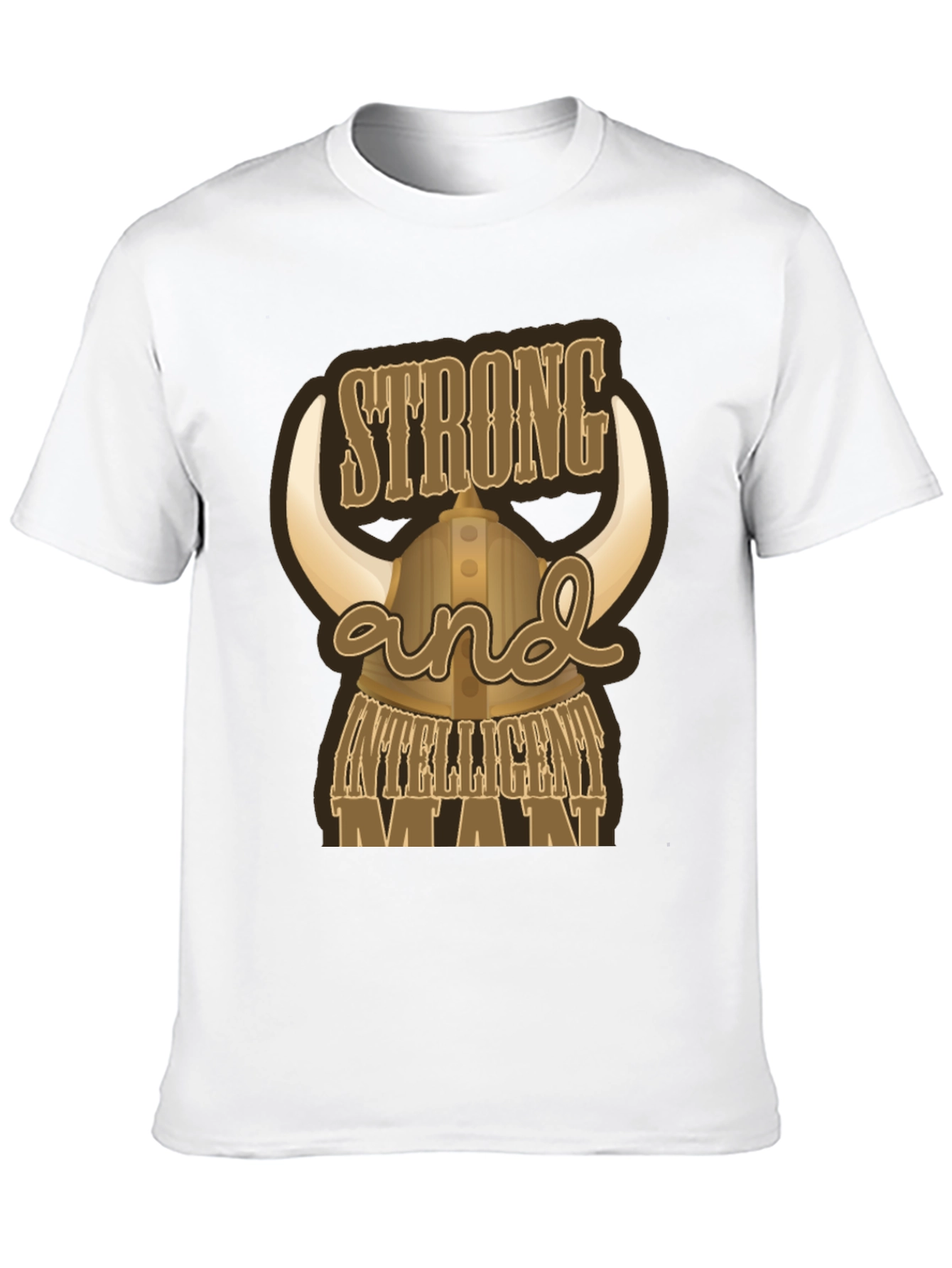 Strong and Intelligent Man T-Shirt