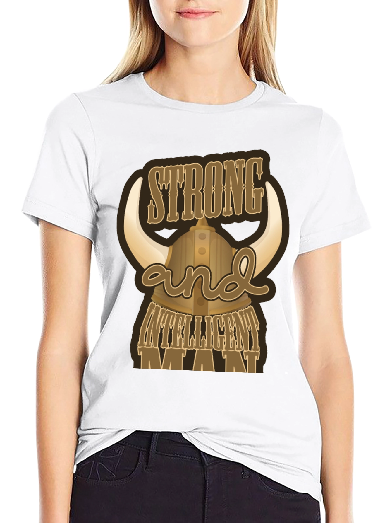 Strong and Intelligent Man T-Shirt