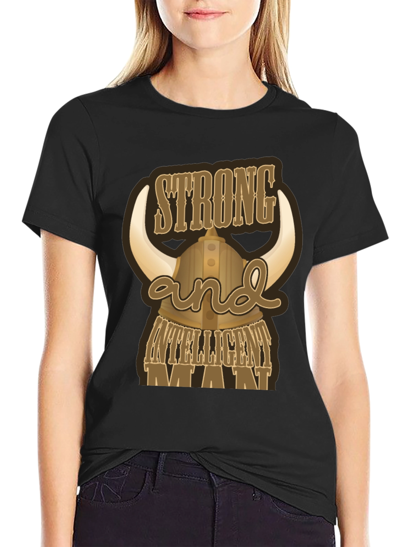 Strong and Intelligent Man T-Shirt
