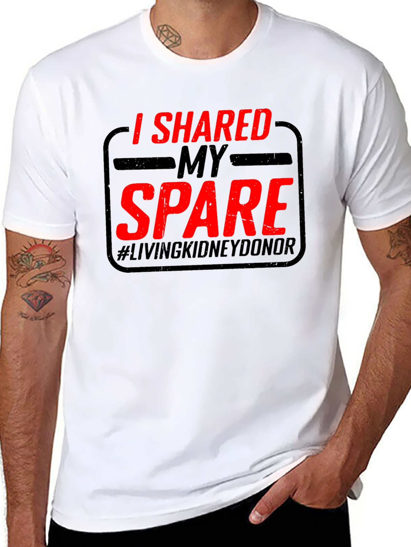 I Shared My Spare Living Kidney Donor T-Shirt