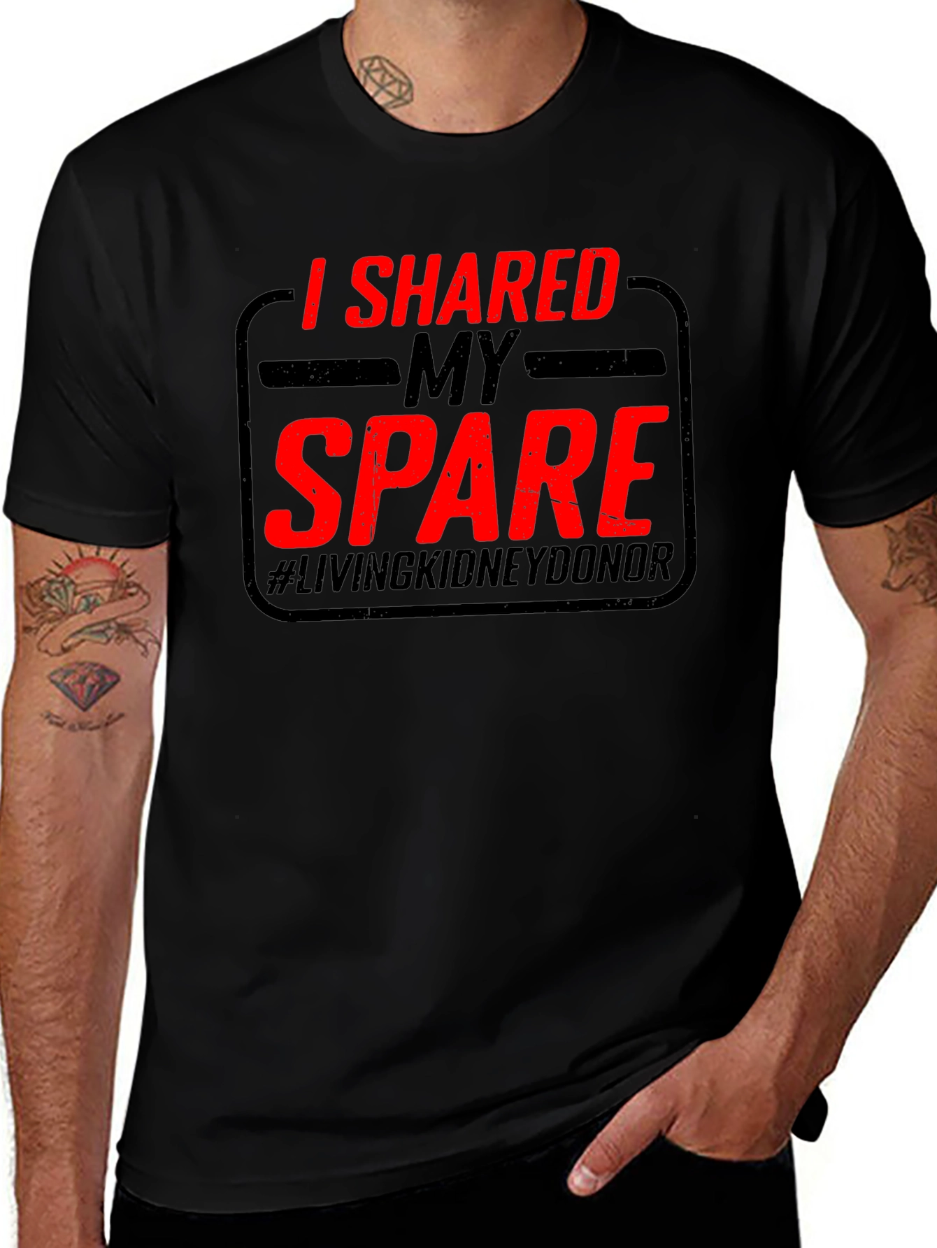 I Shared My Spare Living Kidney Donor T-Shirt