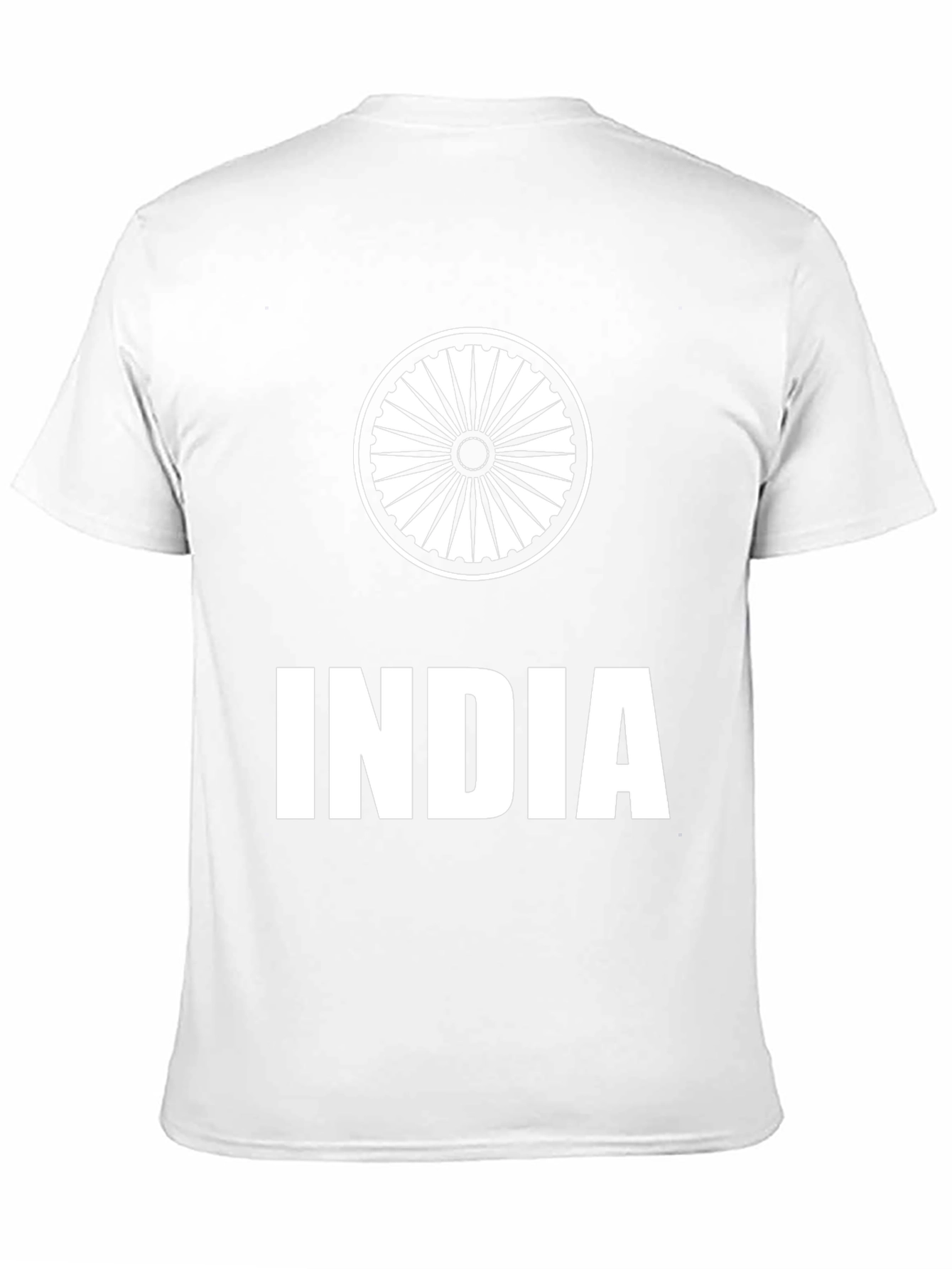 India Graphic Black T-Shirt