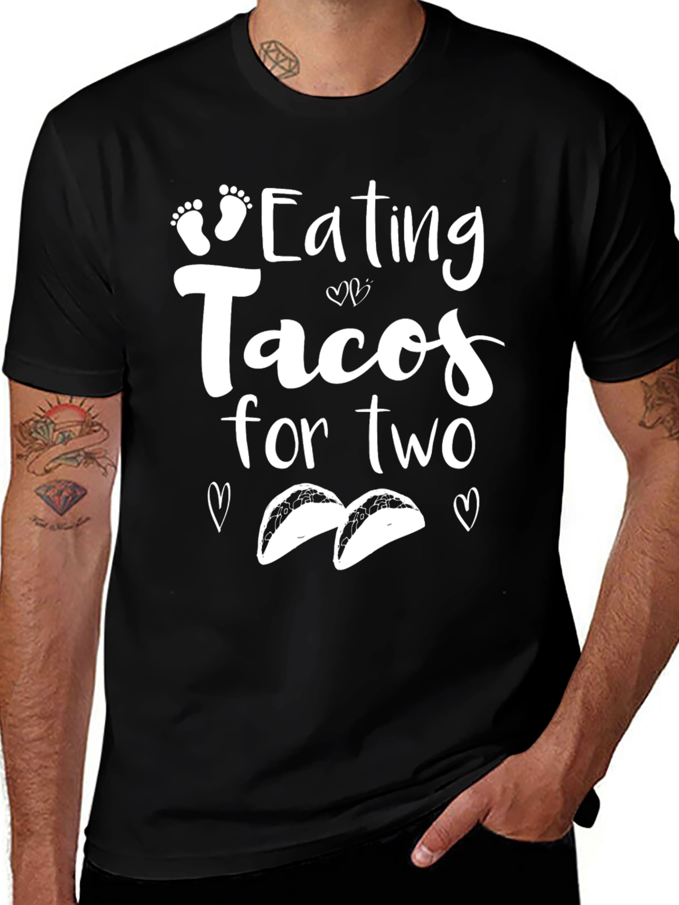 Eating Tacos for Two Pregnancy Shirt