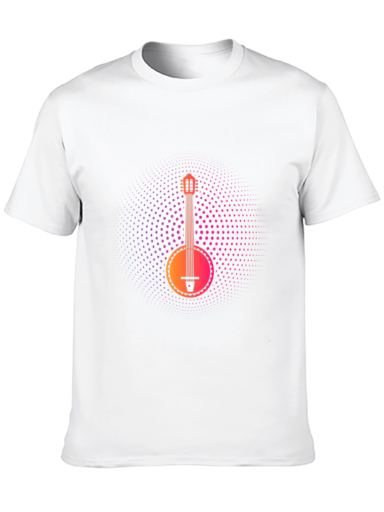 Banjo Graphic Tee - Music Lovers Black T-Shirt