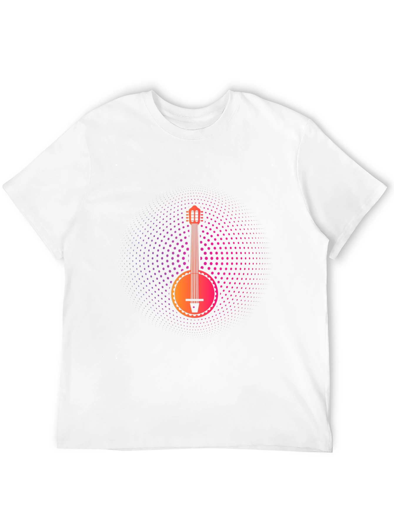 Banjo Graphic Tee - Music Lovers Black T-Shirt