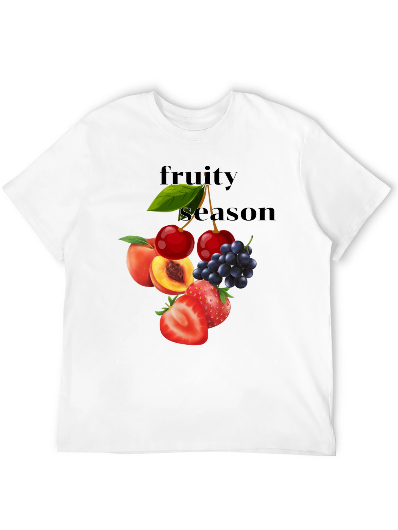 Fruity Season Graphic T-Shirt - Stylish & Comfortable