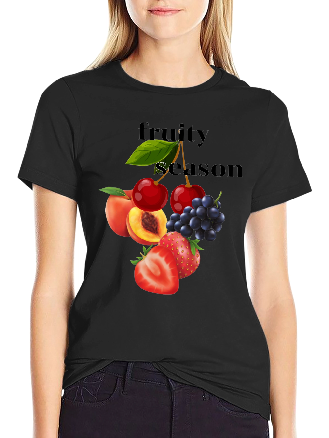 Fruity Season Graphic T-Shirt - Stylish & Comfortable