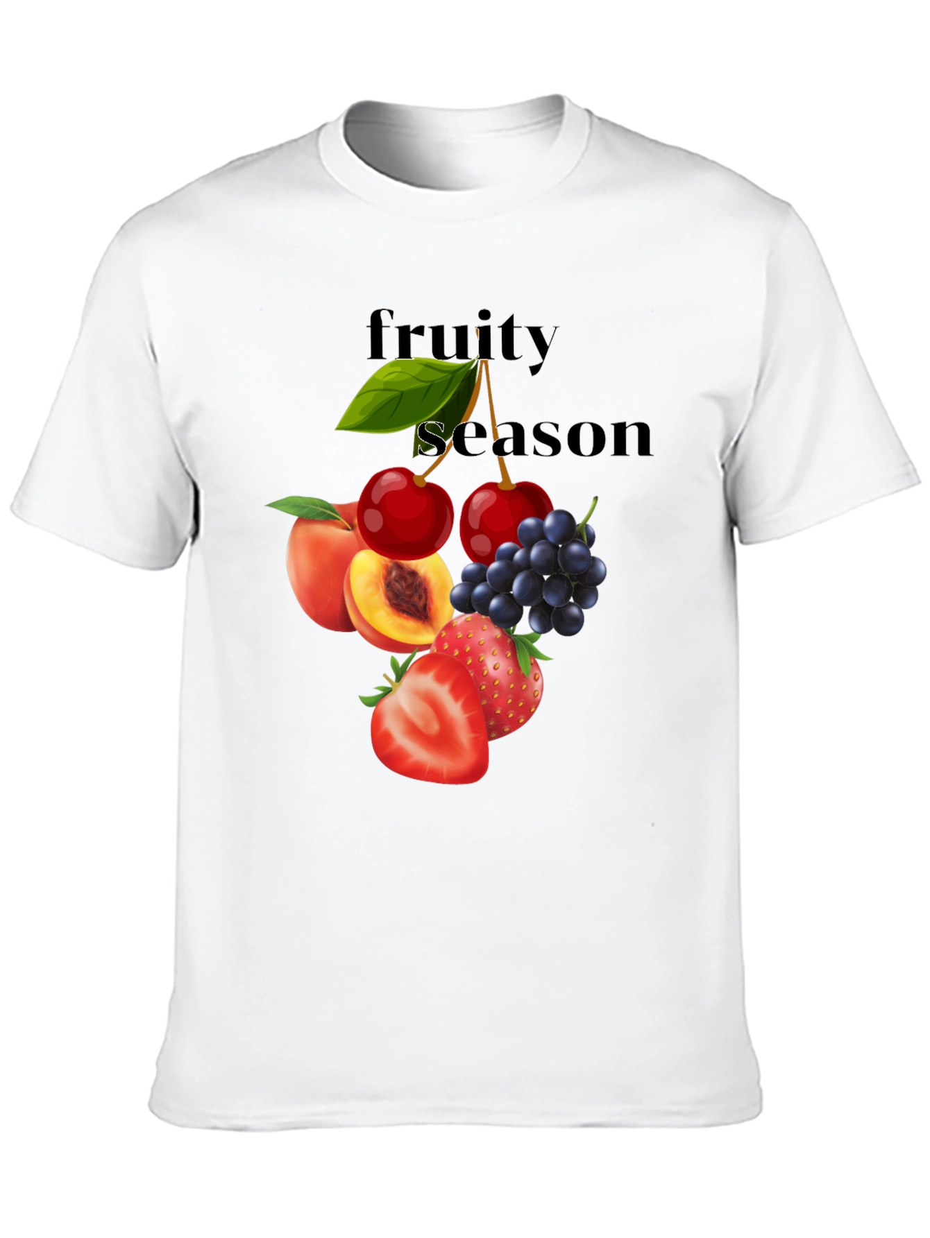 Fruity Season Graphic T-Shirt - Stylish & Comfortable