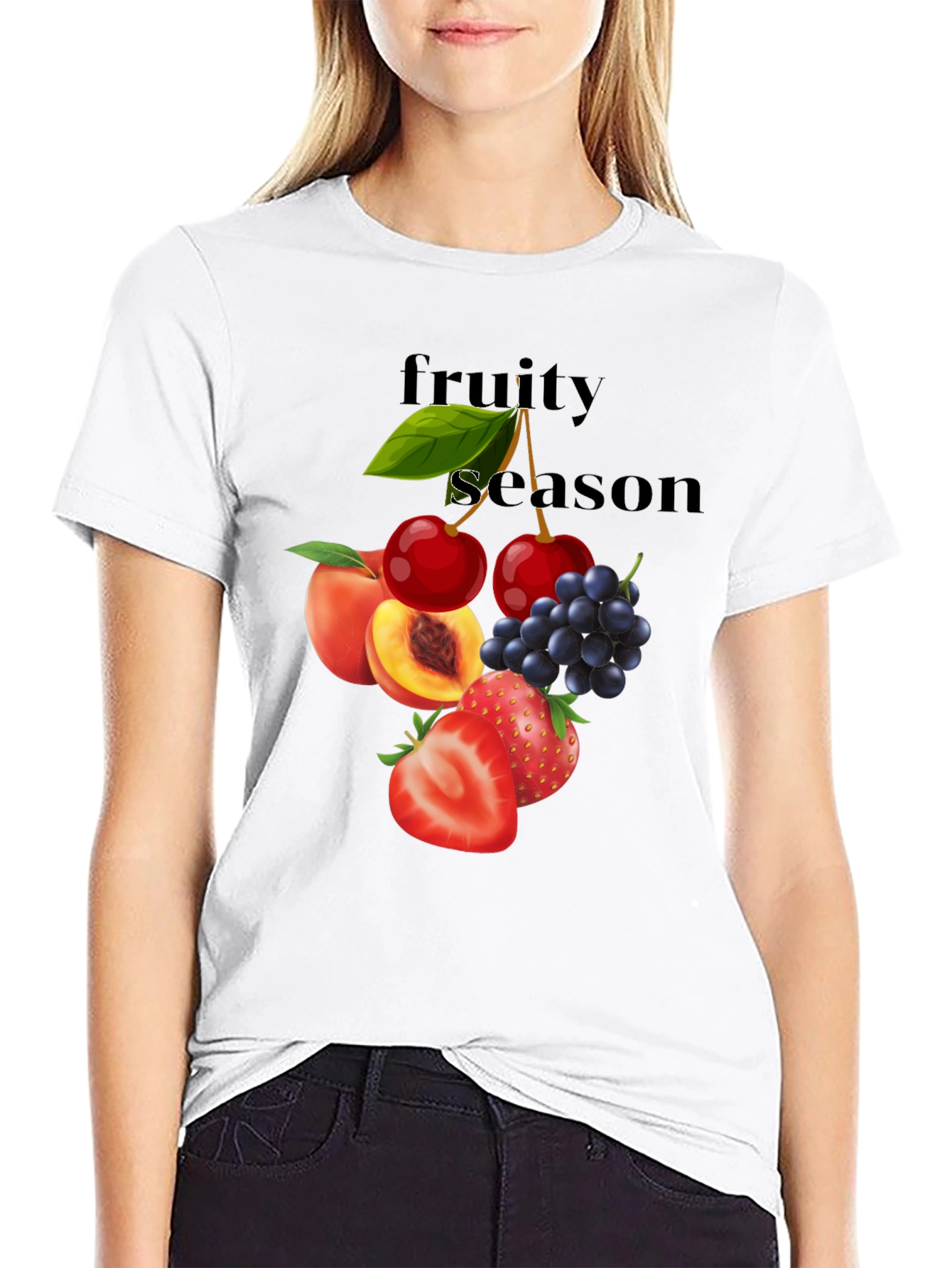 Fruity Season Graphic T-Shirt - Stylish & Comfortable