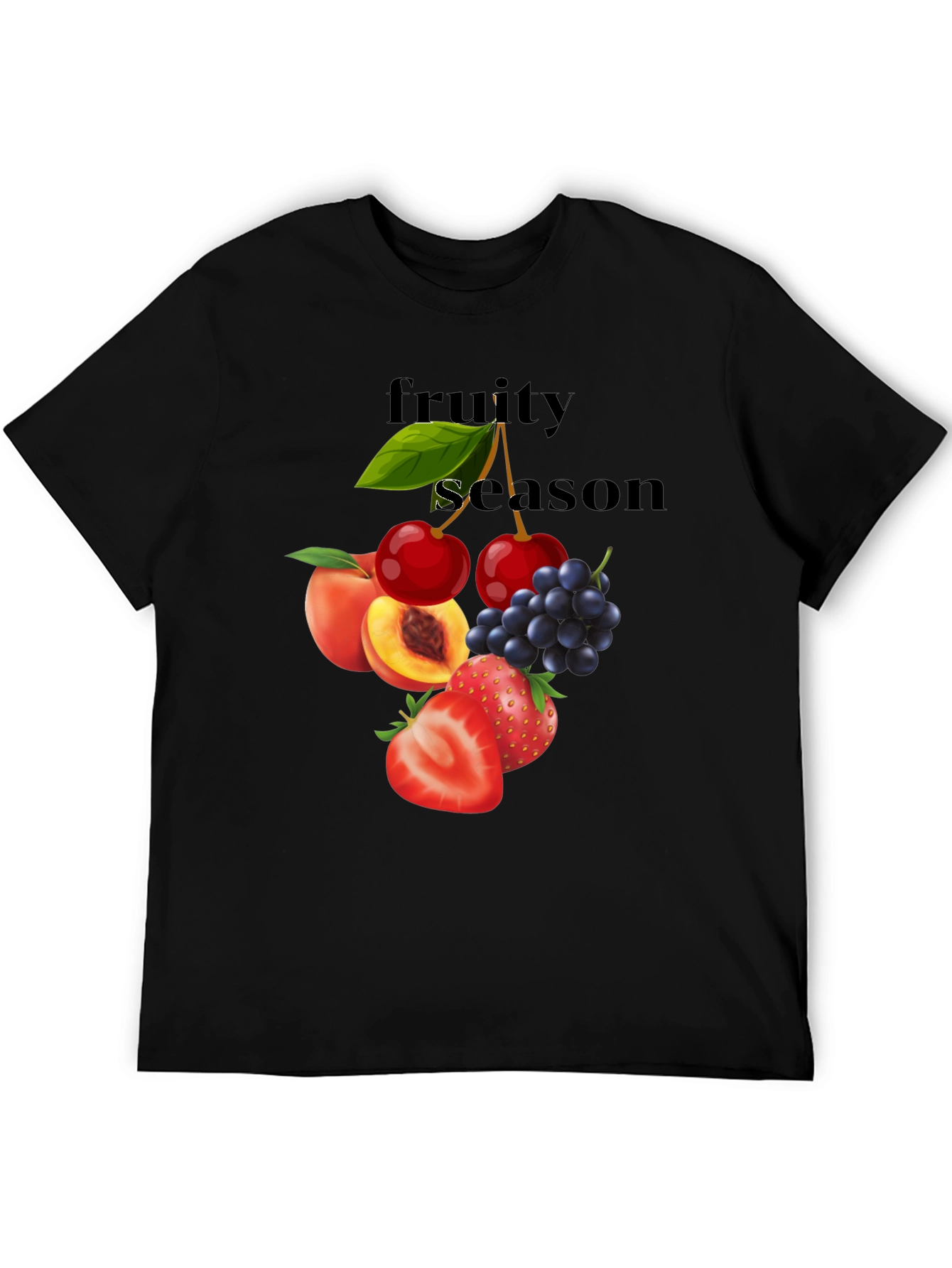 Fruity Season Graphic T-Shirt - Stylish & Comfortable