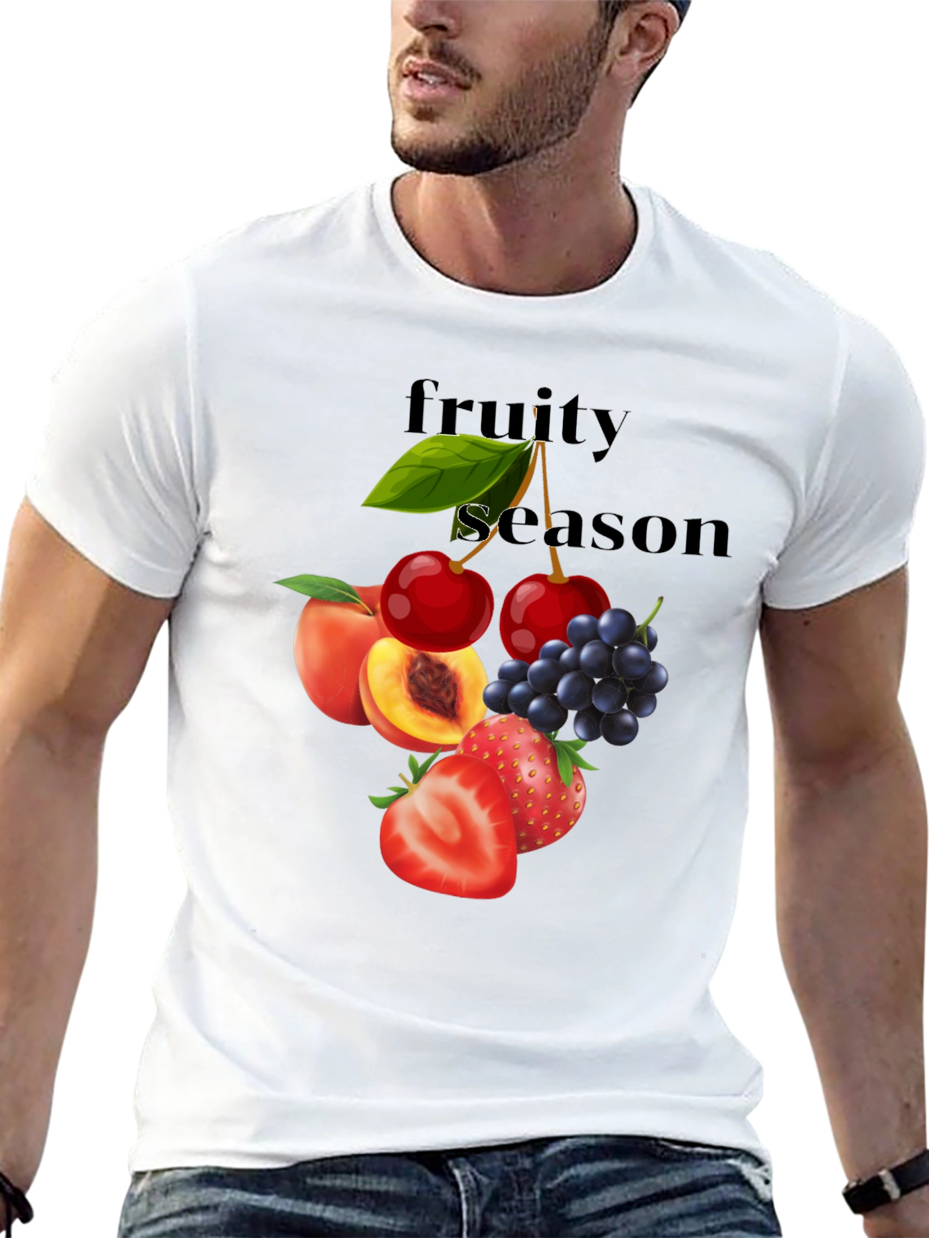Fruity Season Graphic T-Shirt - Stylish & Comfortable