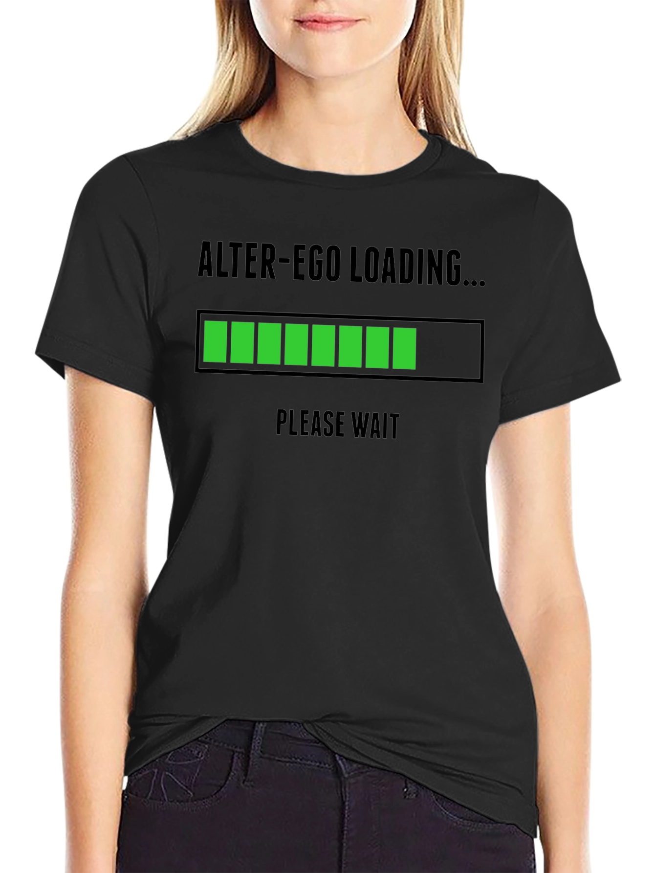 Alter-Ego Loading T-Shirt - Funny Graphic Tee