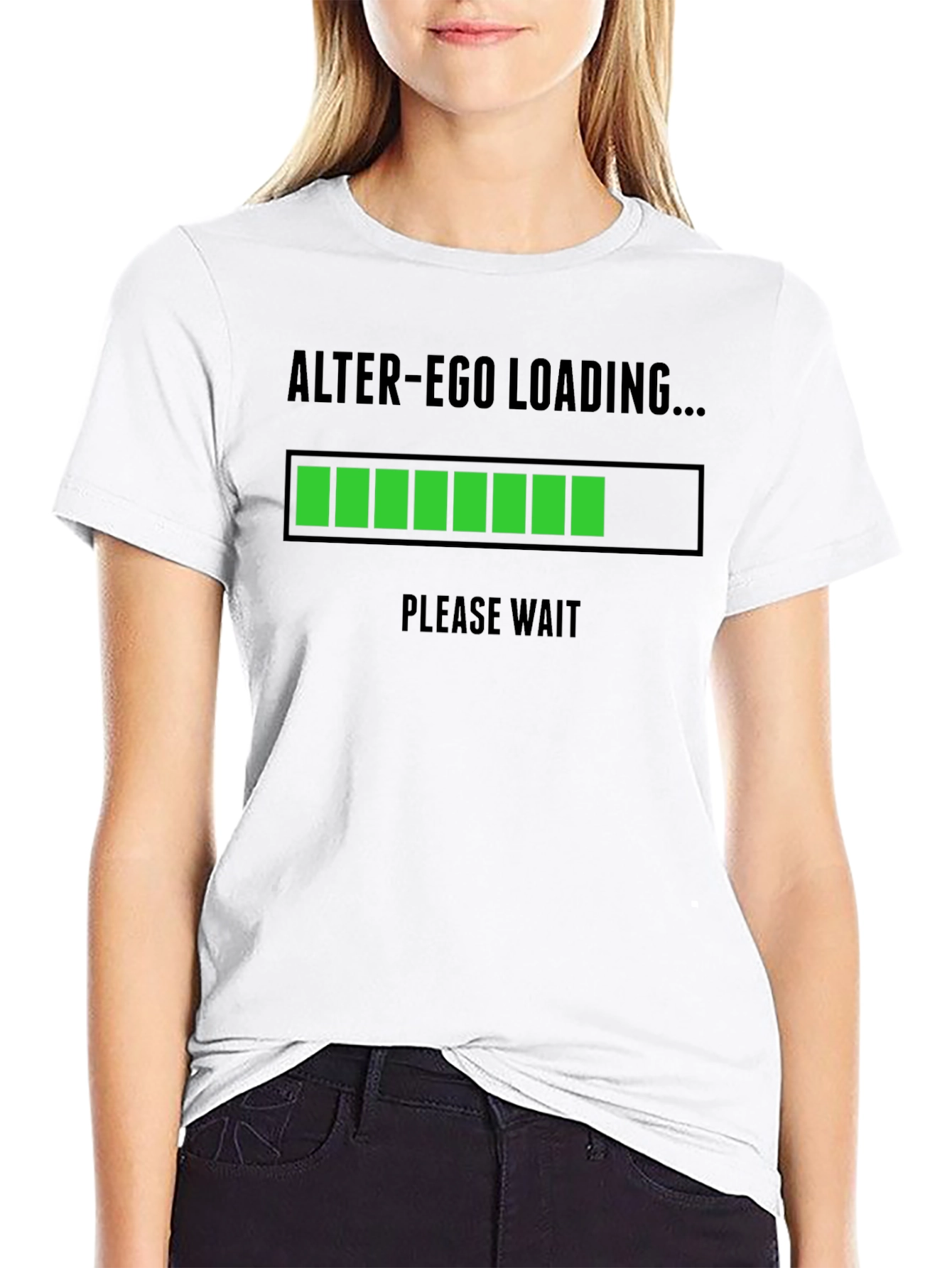 Alter-Ego Loading T-Shirt - Funny Graphic Tee