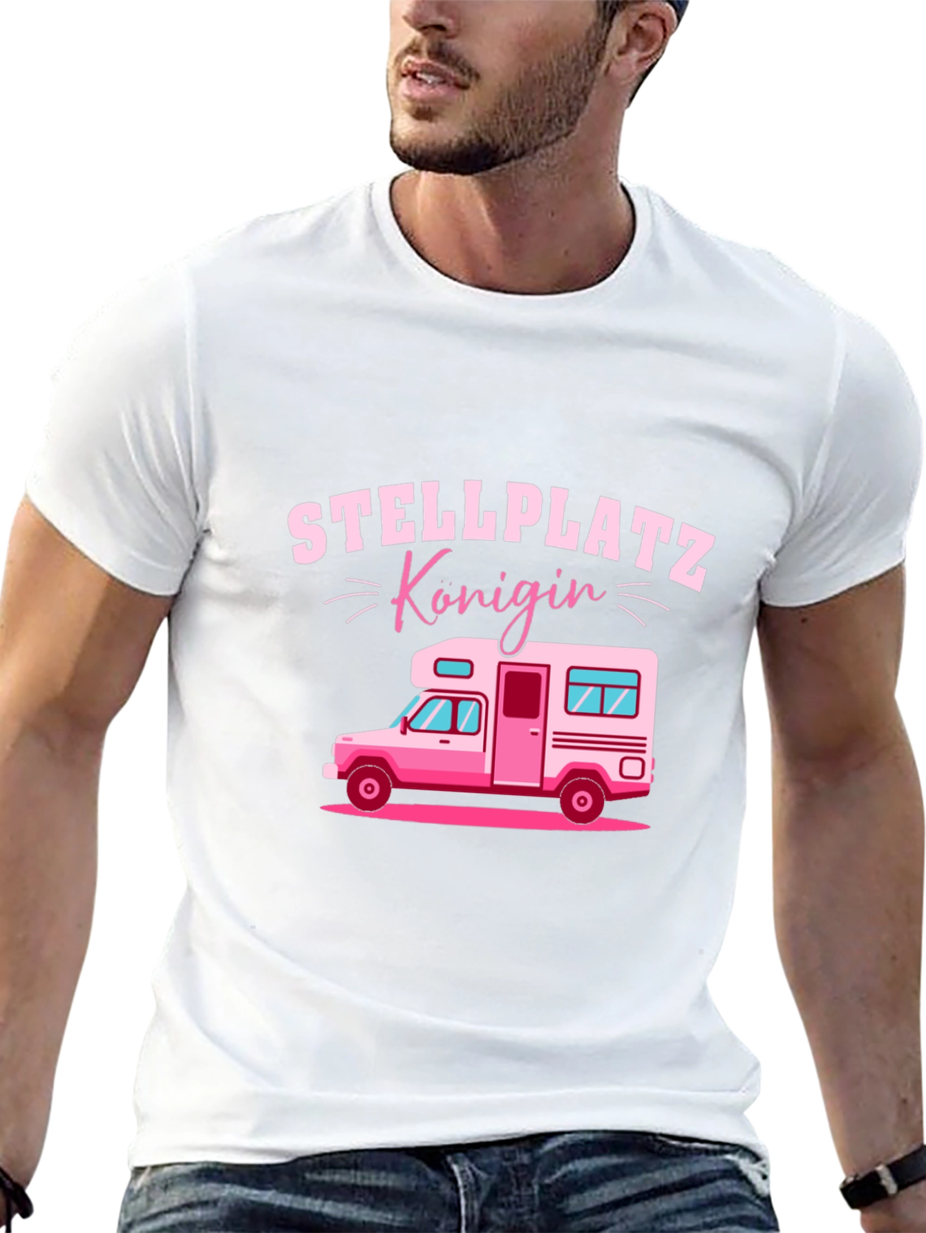 Stellplatz Königin Camping T-Shirt
