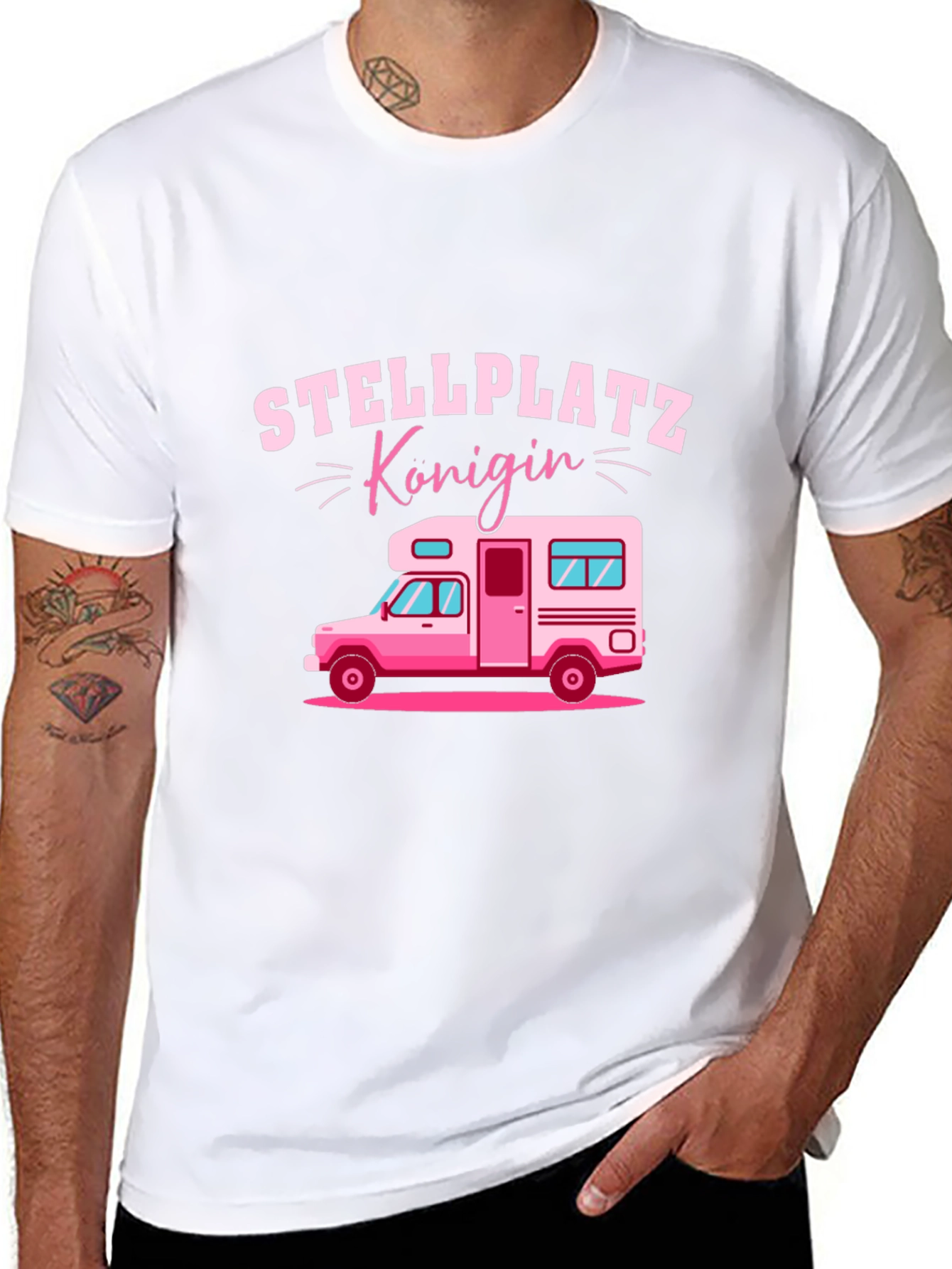 Stellplatz Königin Camping T-Shirt
