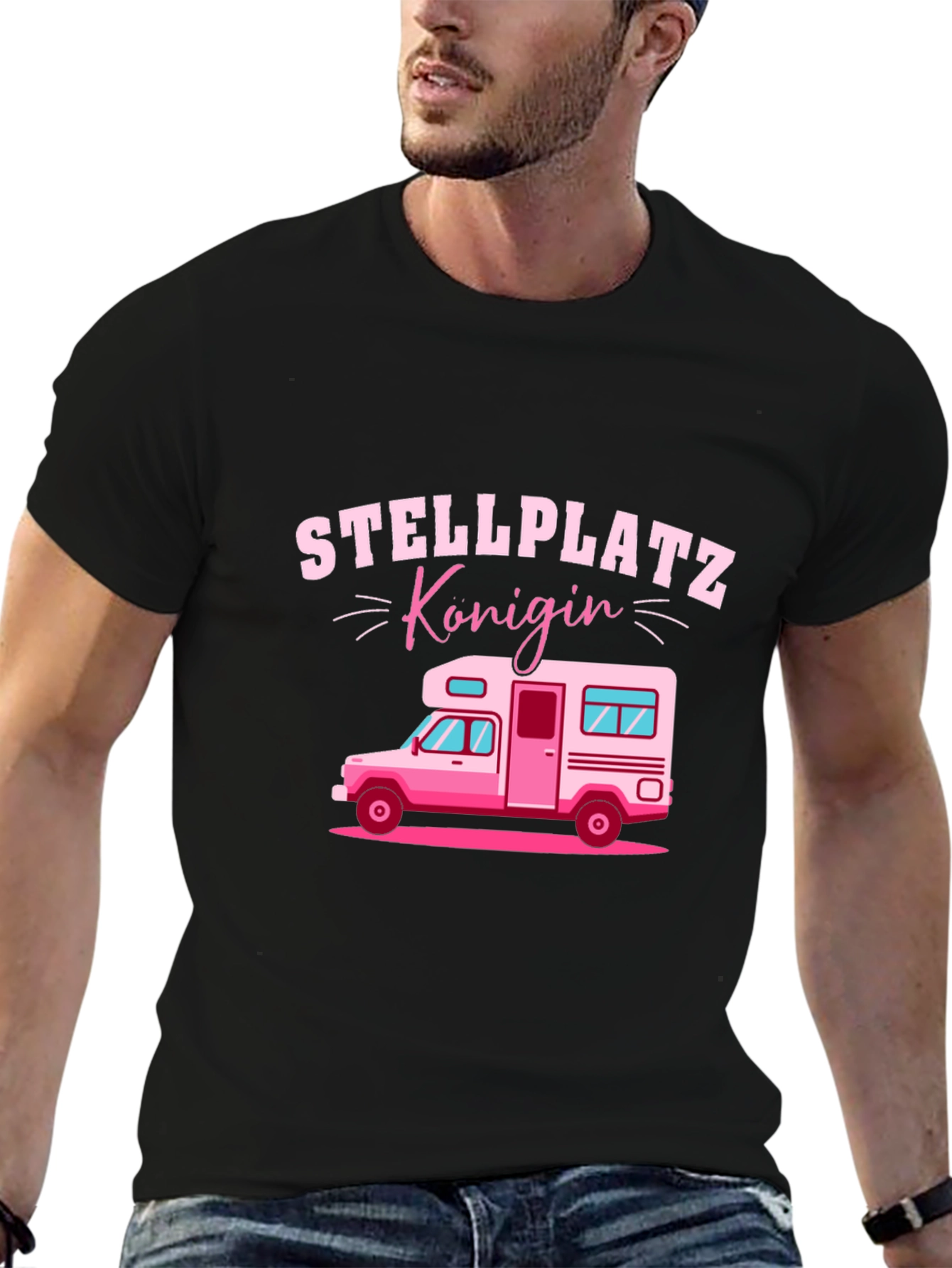 Stellplatz Königin Camping T-Shirt